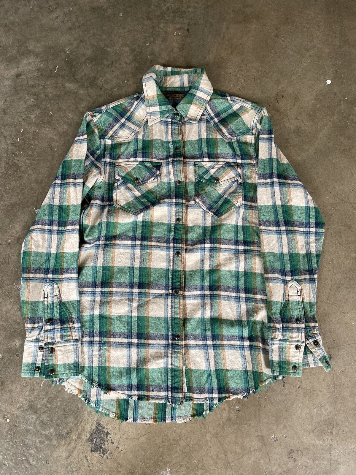 Goa Plaid Green Flannel