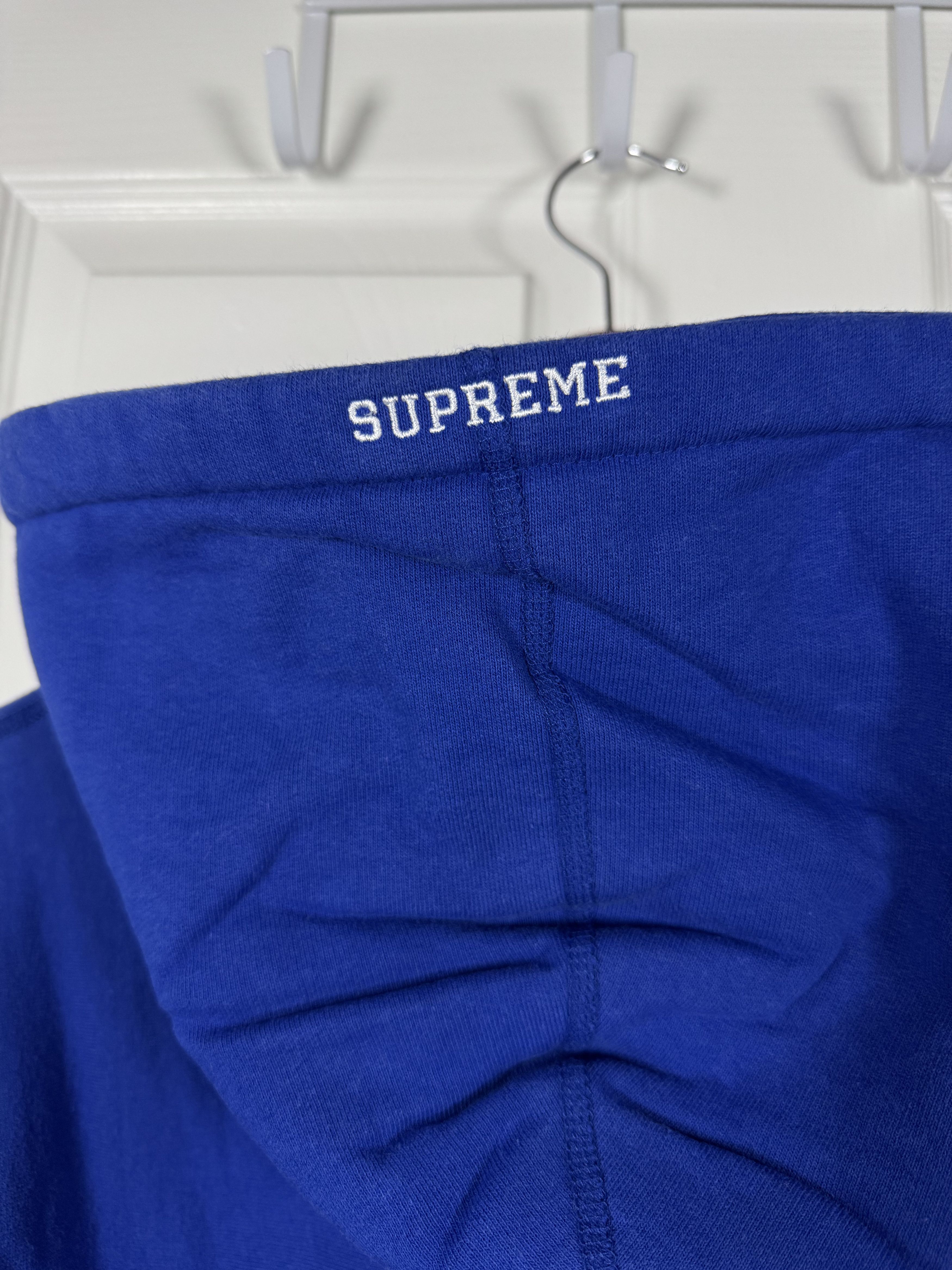 Supreme S Logo Hooded Sweatshirt Royal Blue Large Size US L / EU 52-54 / 3 - 6 Thumbnail
