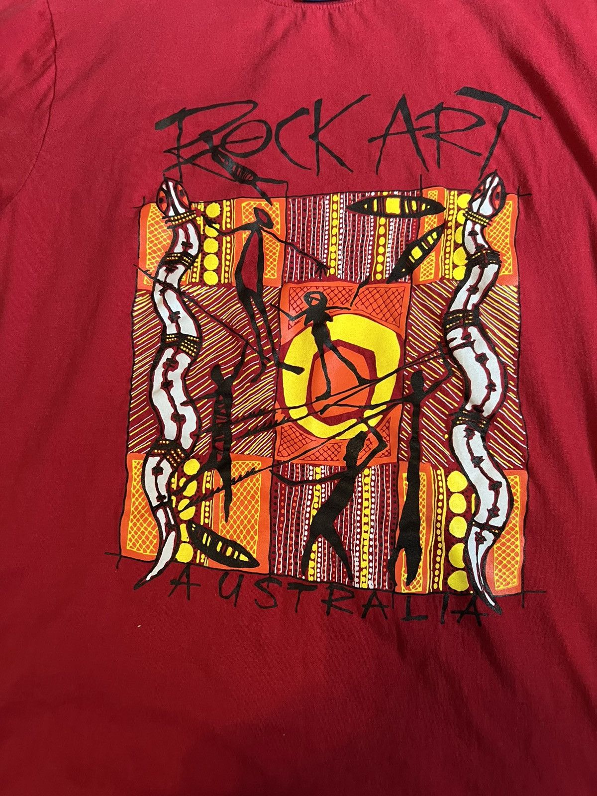 Other Red Rock Art Australia Graphic Tee vintage Size US L / EU 52-54 / 3 - 3 Thumbnail