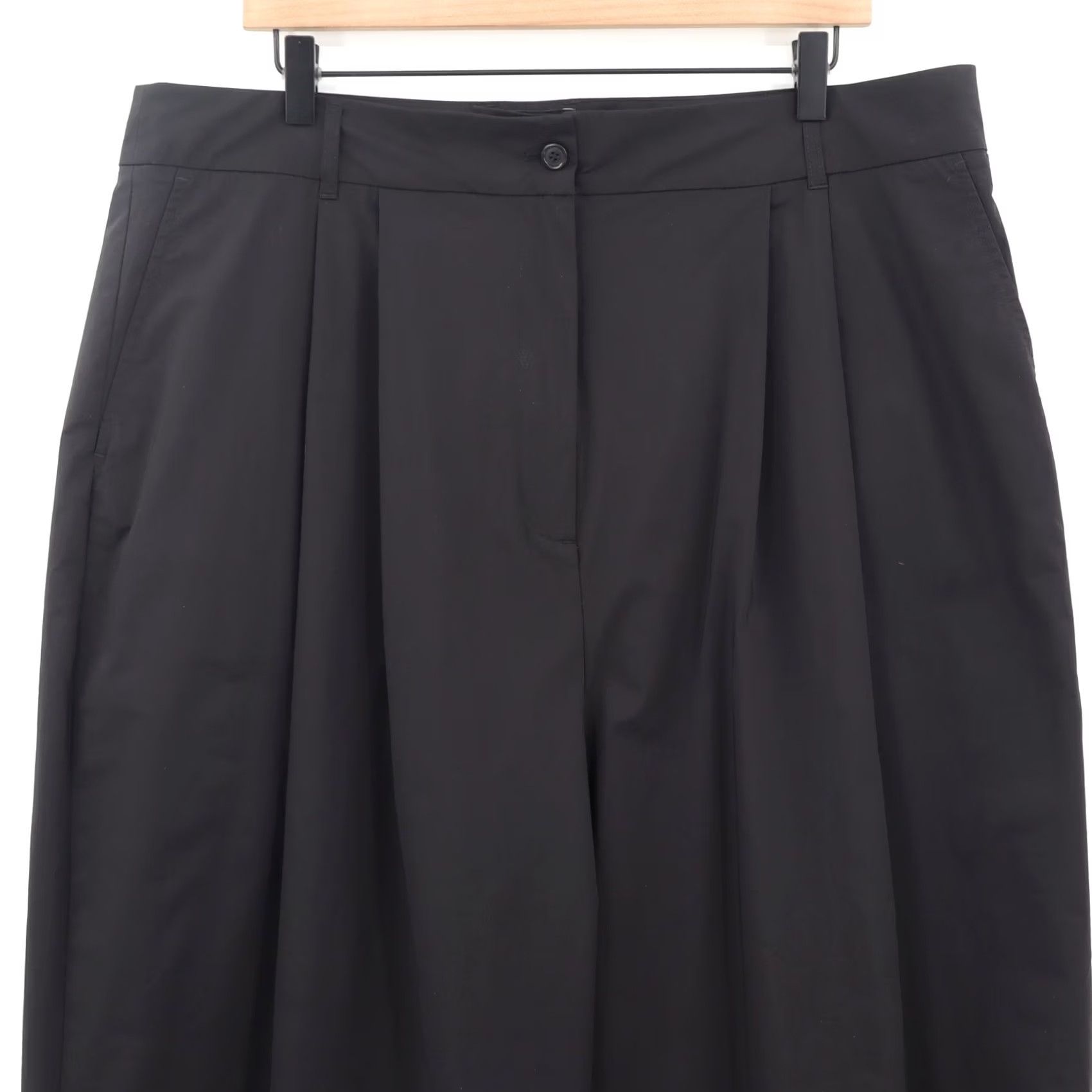 Reformation Reformation x Laura Harrier Women's Danielle Oversized Trousers Black Sz 12 NEW Size 34" / US 12 / IT 48 - 3 Thumbnail