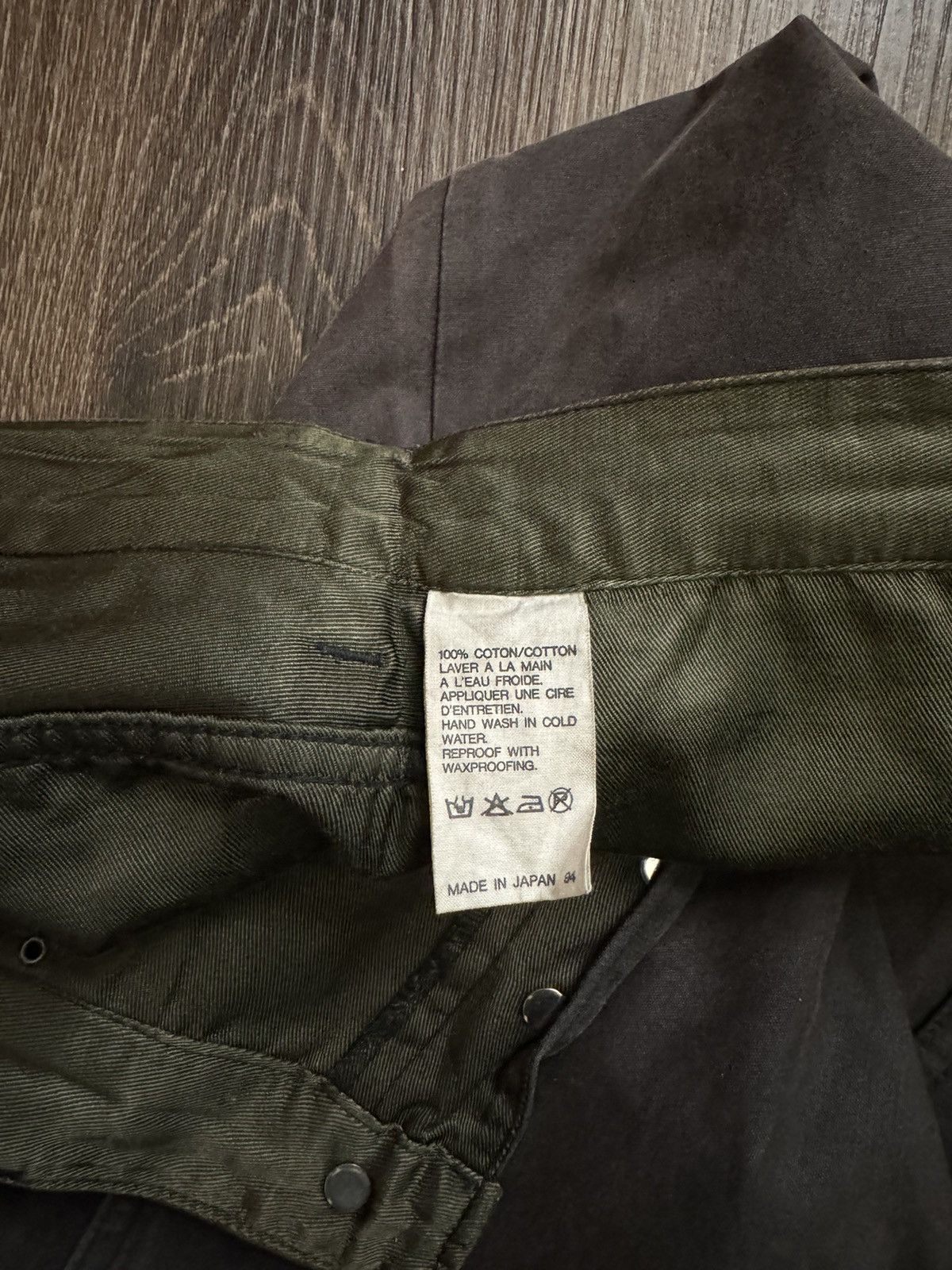 A.P.C. A.P.C waxproofing trouser Size US 27 - 6 Thumbnail