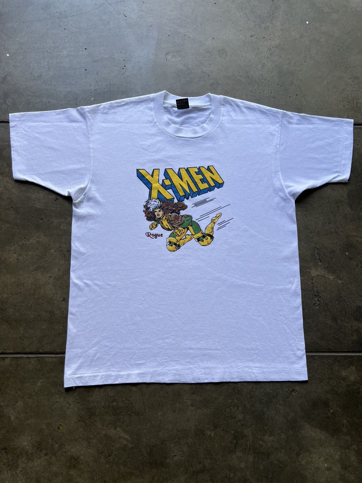 Vintage VTG ‘90s Rogue Solo X-Men Marvel Tee Shirt Cyclops Wolverine Size US XL / EU 56 / 4 - 2 Thumbnail