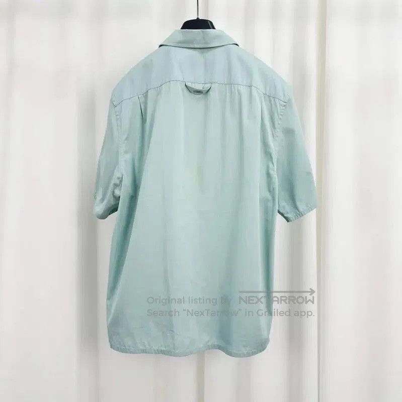 Louis Vuitton Louis Vuitton Summer Green Cotton Logo Short Sleeve Shirt . Size US S / EU 44-46 / 1 - 2 Thumbnail