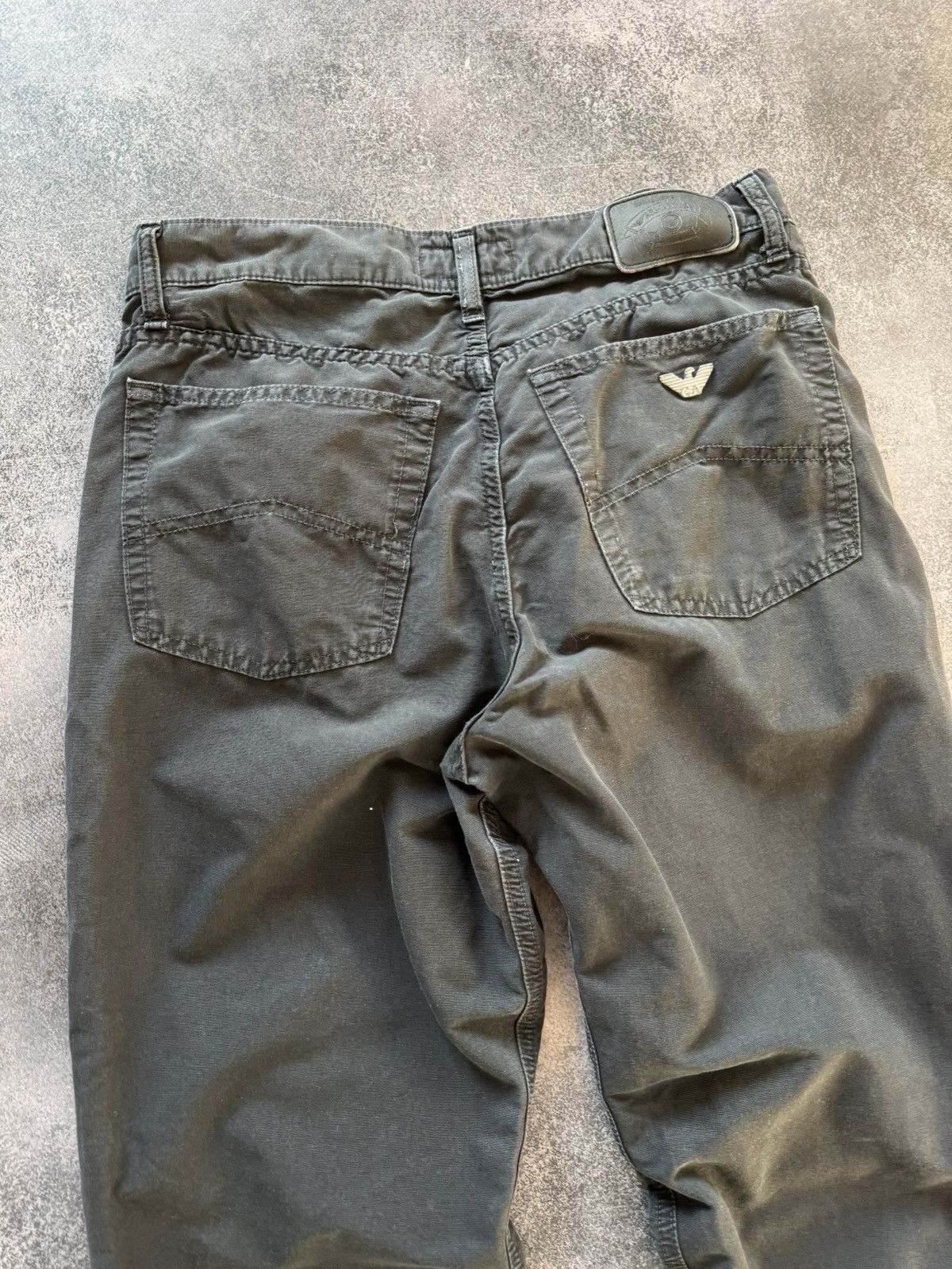Armani ARMANI VINTAGE METAL LOGO JEANS IF SIX WAS NINE LGB GLAMOUR Size US 30 / EU 46 - 3 Thumbnail