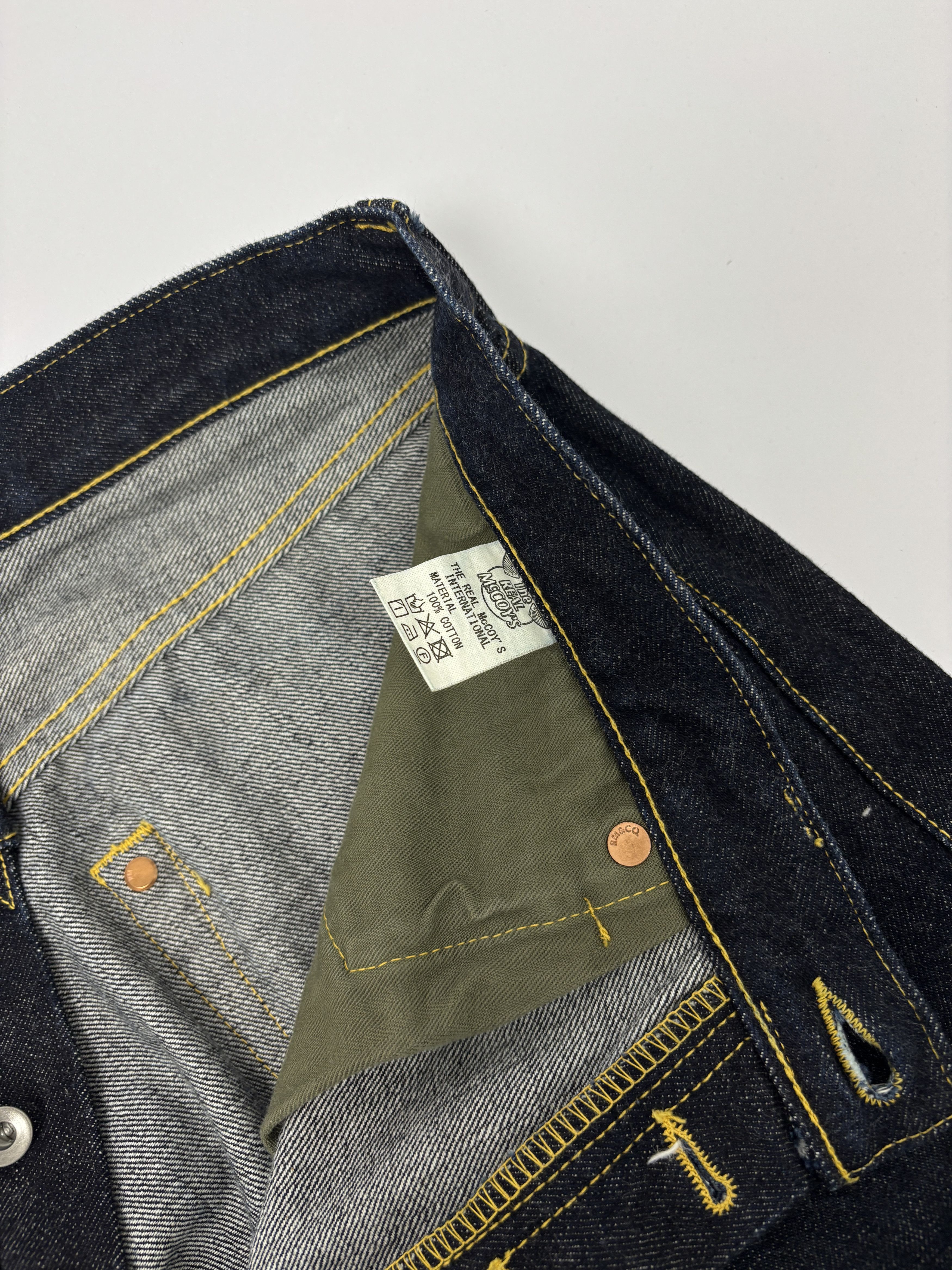 The Real McCoy's The Real McCoy’s Lot. S003 WW2 Jeans Size US 33 - 9 Thumbnail