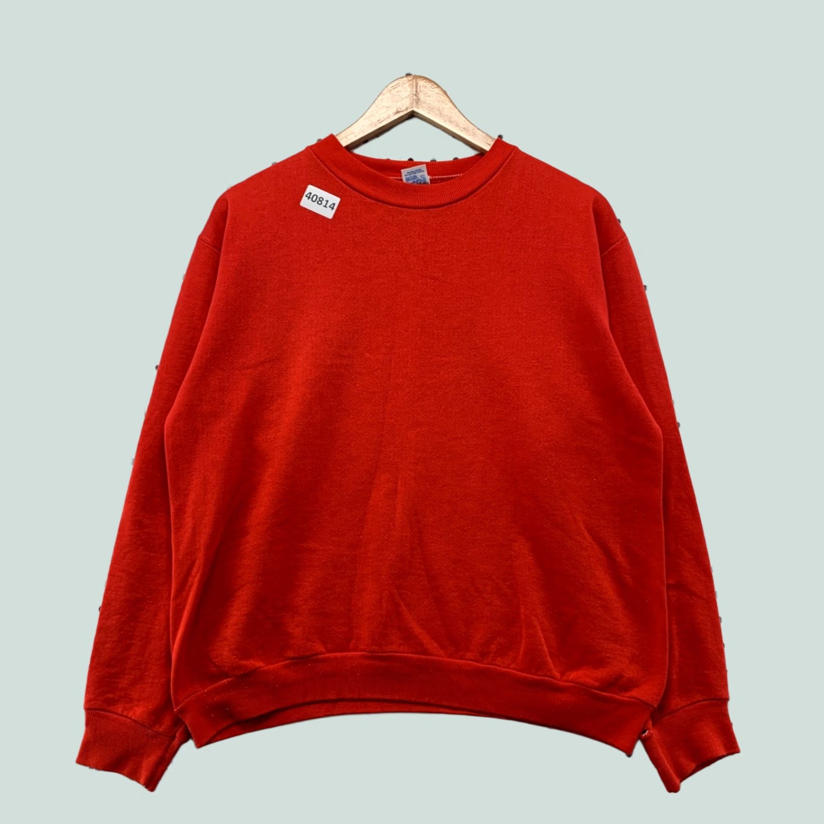 Russell Athletic VINTAGE Russell Athletic Crewneck Sweatshirt Mens M Red 80s USA Sweatshirt Mens Red 80s Russell Athletic Crewneck Size US M / EU 48-50 / 2 - 1 Thumbnail