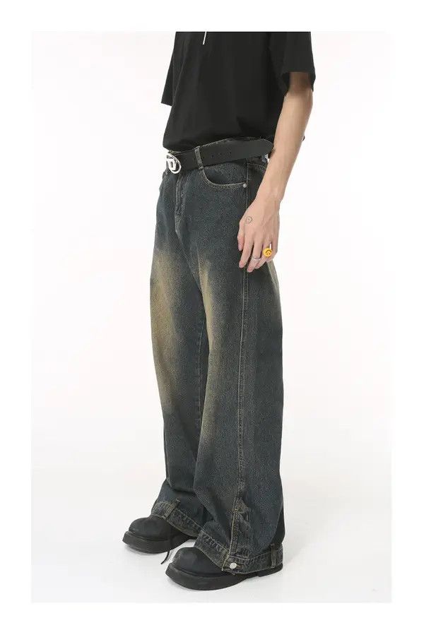 VIBE Straight retro distressed slim jeans Size US 30 / EU 46 - 2 Thumbnail