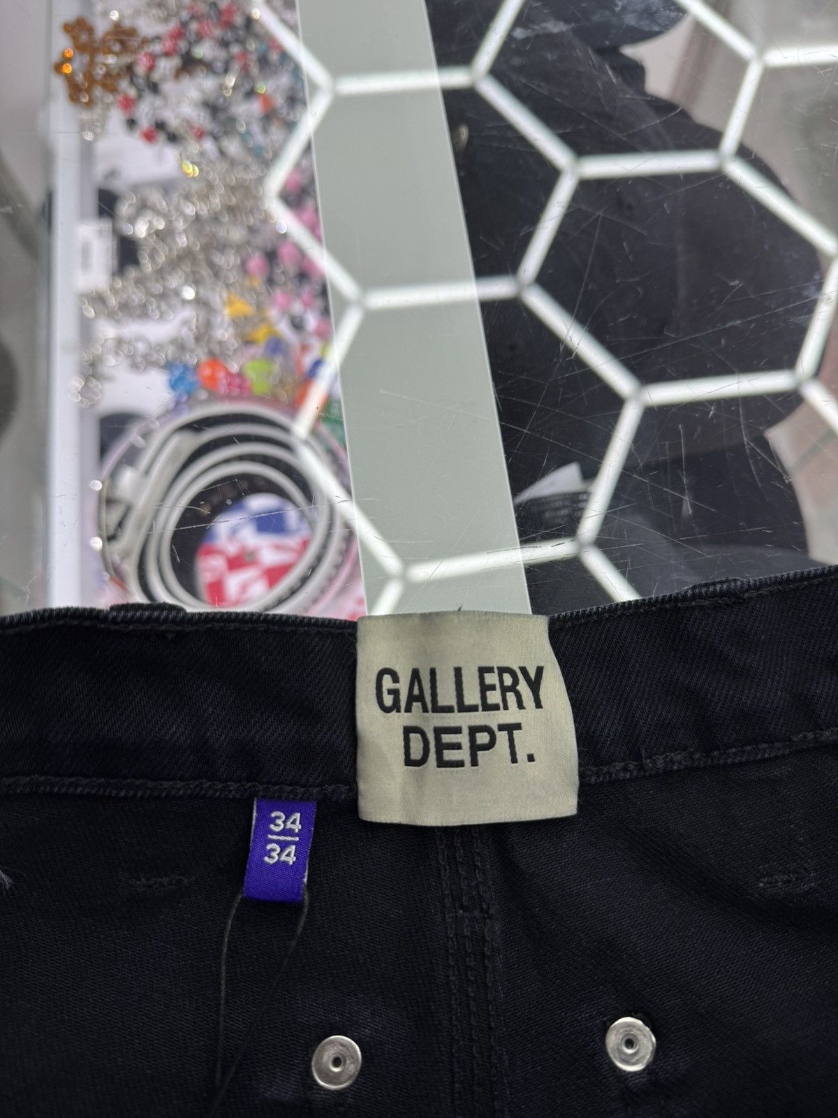 Gallery Dept. Gallery Dept Branko Carpenter Denim Jeans Black Size US 34 / EU 50 - 7 Thumbnail