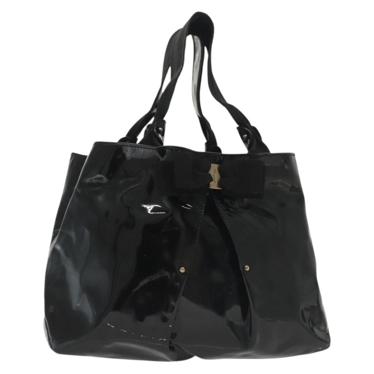 Salvatore Ferragamo Salvatore Ferragamo Vala tote Patent Leather Size ONE SIZE - 1 Thumbnail