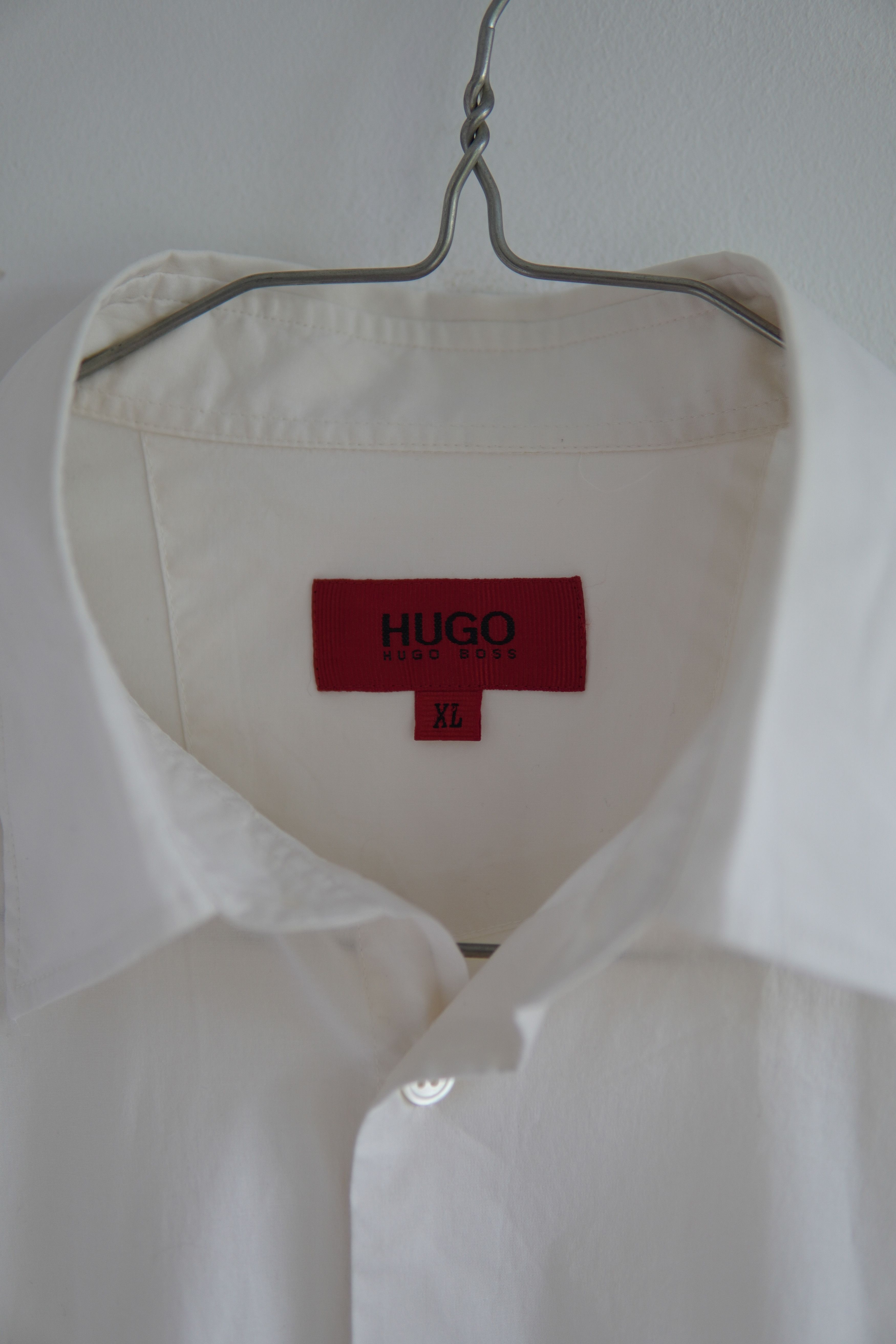 Hugo Boss Hugo Boss Red Tag Dress Button Down Shirt Size US XL / EU 56 / 4 - 5 Thumbnail