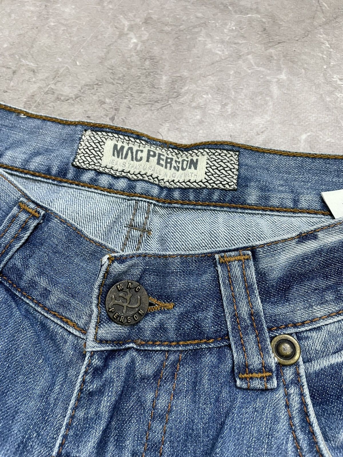Tornado Mart baggy cargo denim distressed y2k pants tornado mart style Size US 31 - 6 Thumbnail