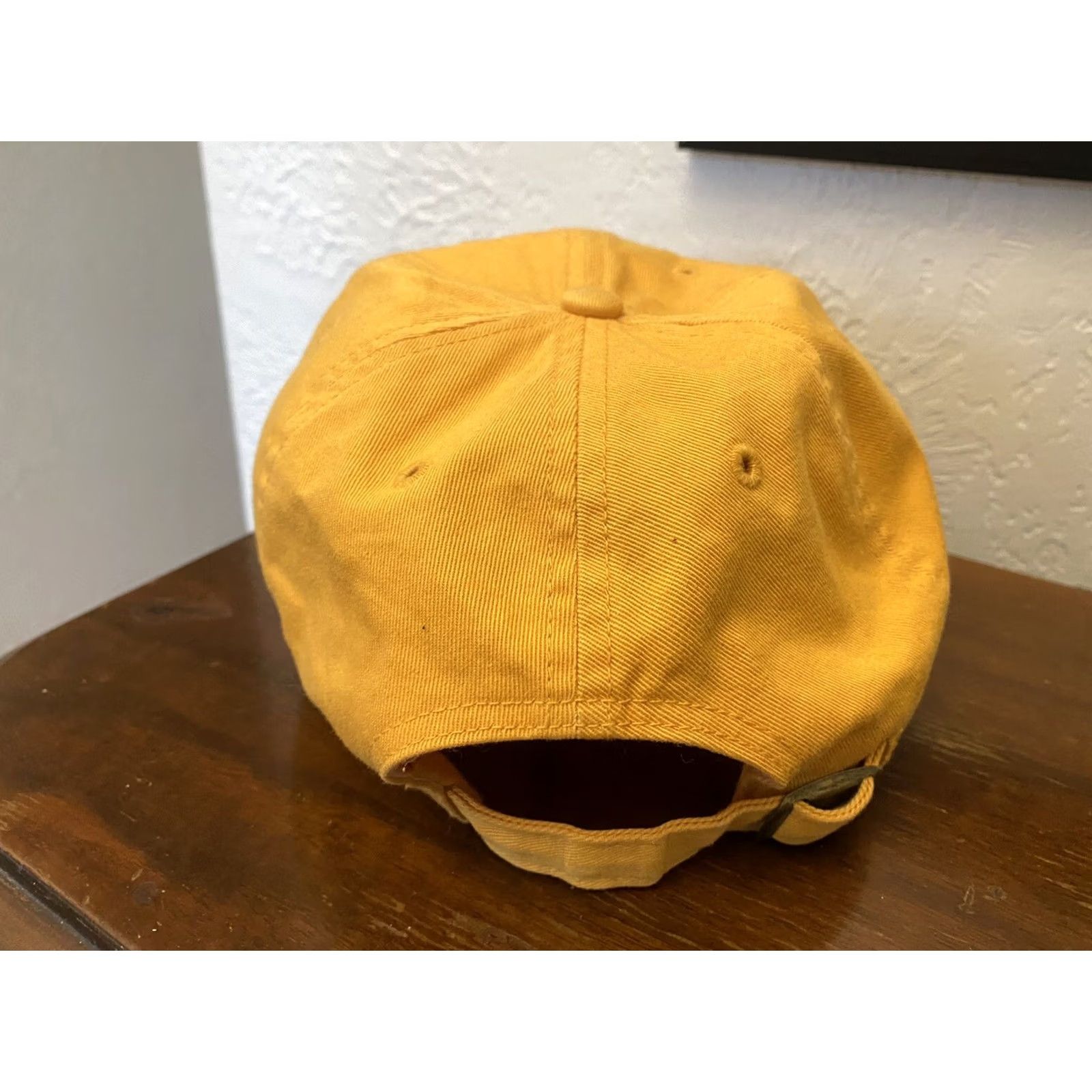 Twins Twins Enterprise Hat Cap Logo Strapback Cooperstown Collection USA Men One Size Yellow Adjustable Knit Snapback Cap Size ONE SIZE - 3 Thumbnail