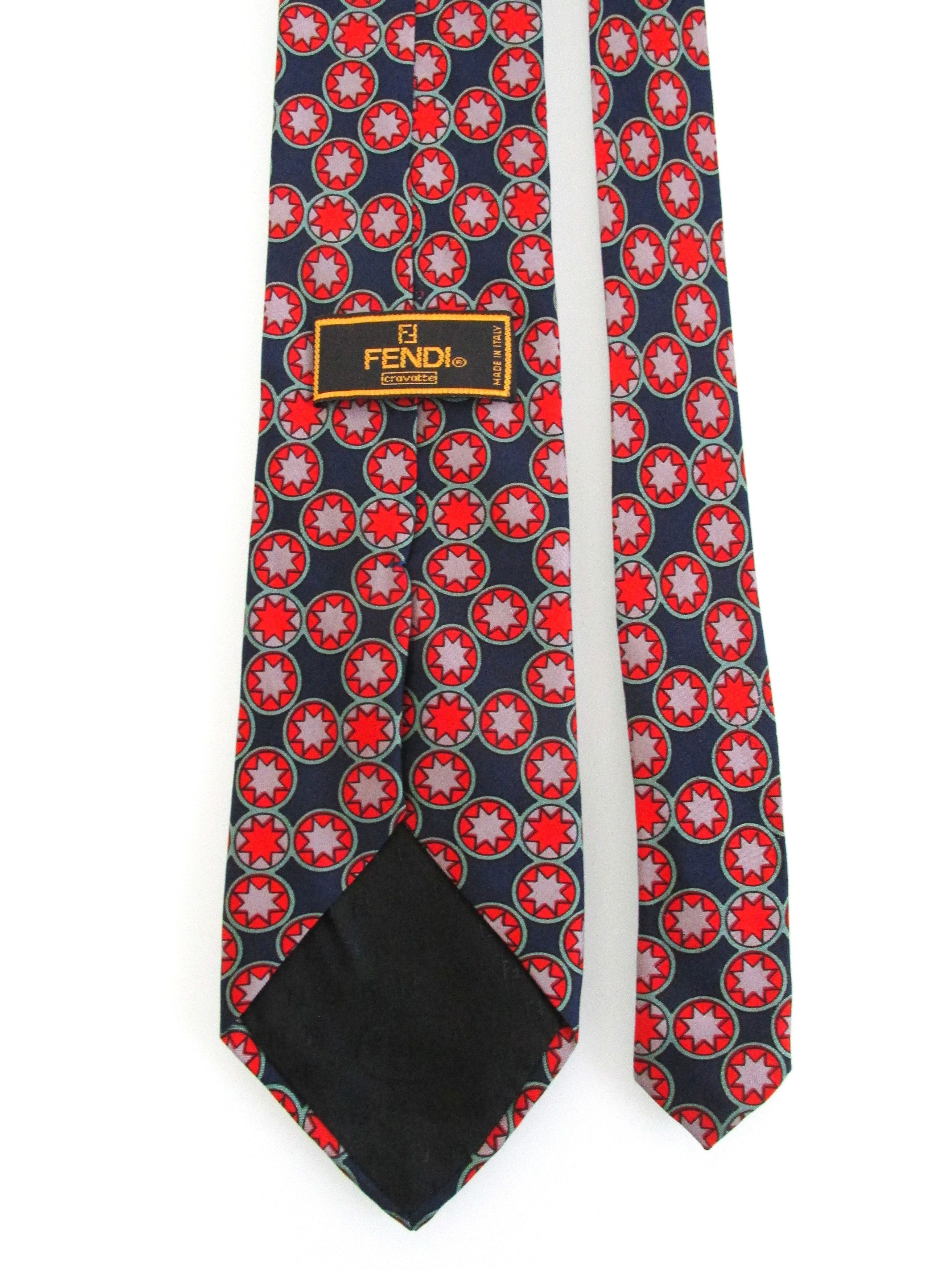 Fendi Fendi Men's Silk Tie Size ONE SIZE - 4 Thumbnail