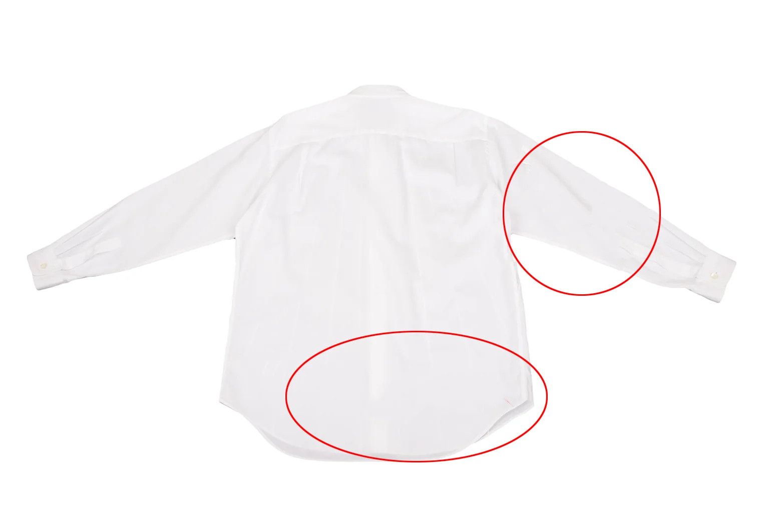 Issey Miyake Front Panel Design Long Sleeve Shirt in White Size US S / EU 44-46 / 1 - 14 Thumbnail