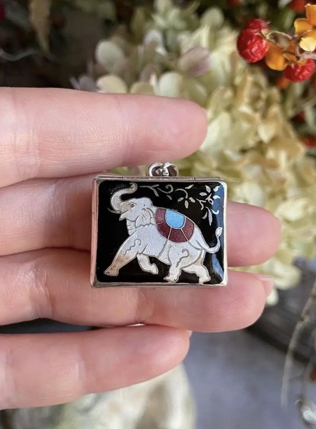 Vintage Vintage Sterling Silver 925 Women's Jewelry Pendant 9.2gr Size ONE SIZE - 8 Thumbnail