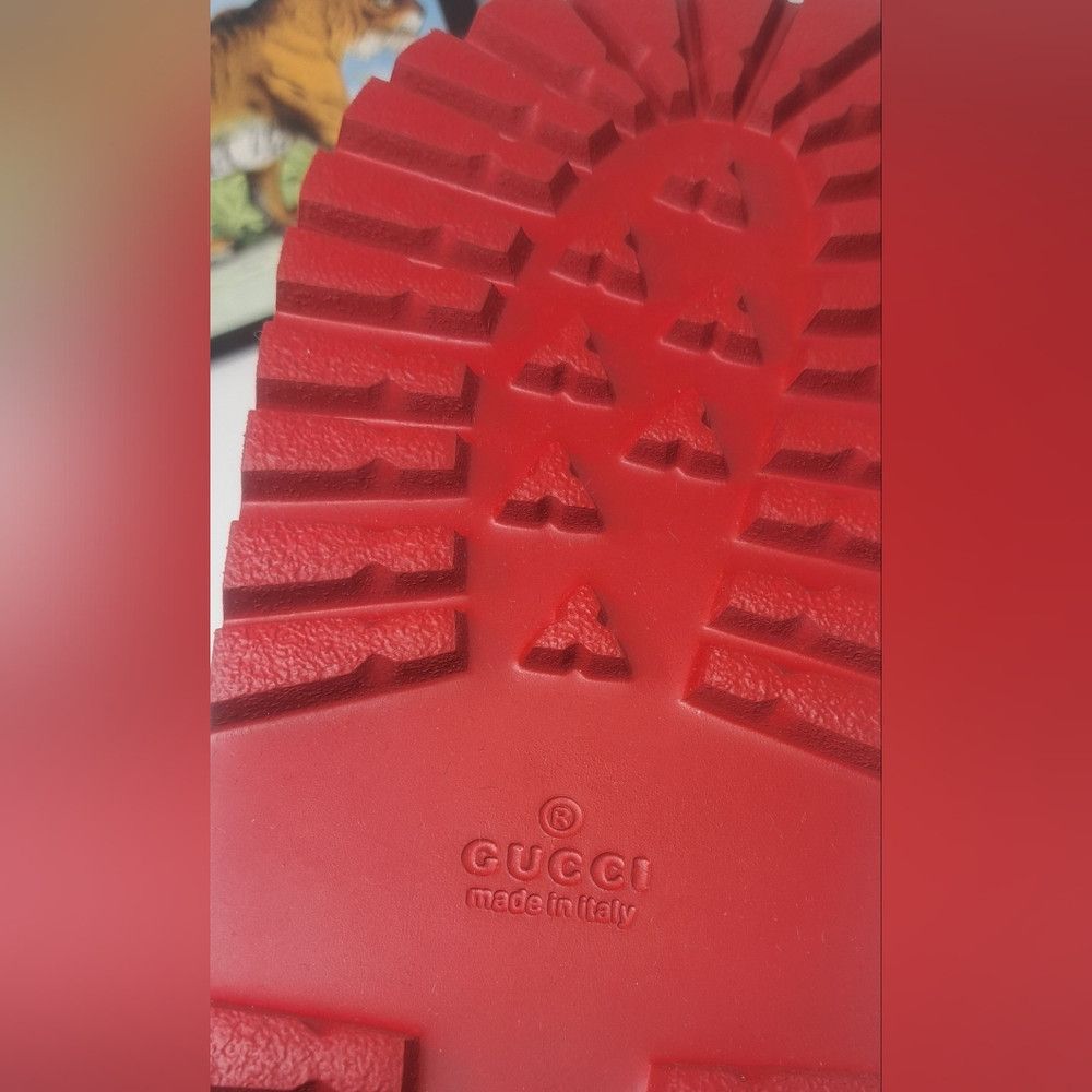 Gucci NWT Gucci Women's Slides Sandals Ghost Hamlet Skull Red Cal Size US 6 / IT 36 - 6 Thumbnail