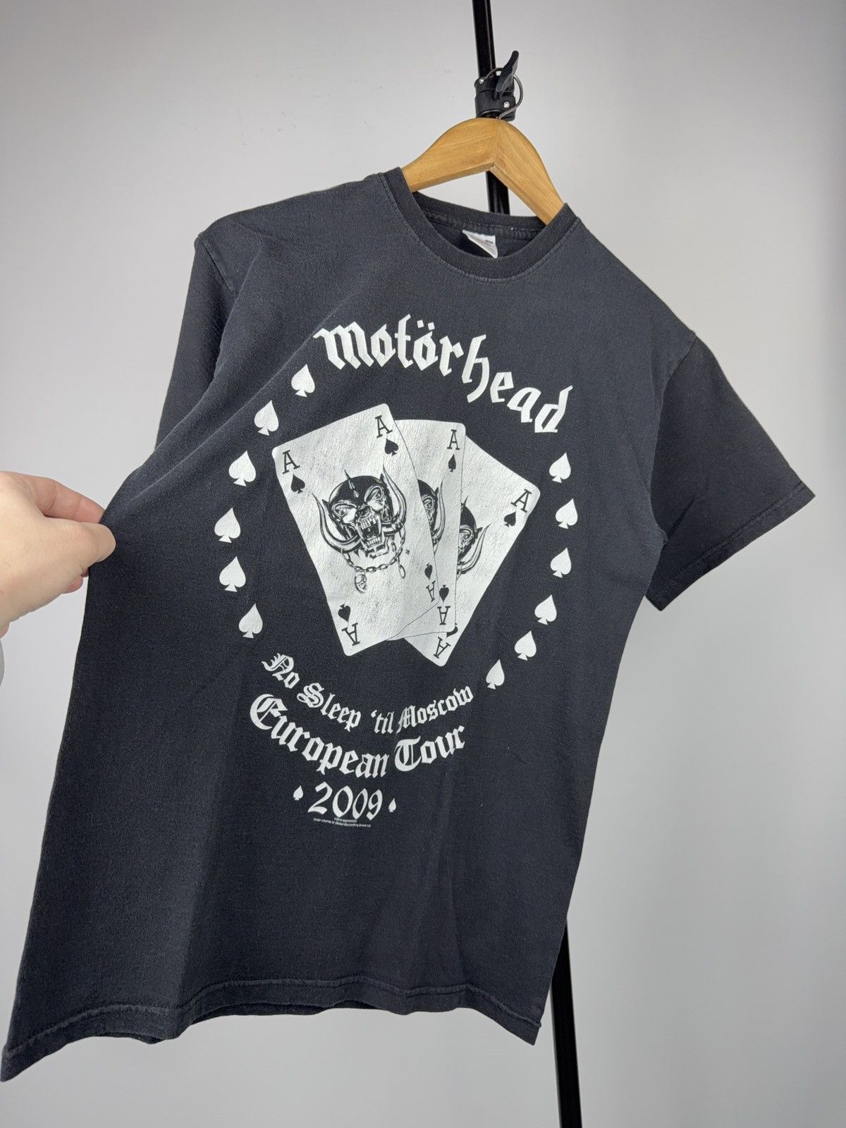 Band Tees 00s Motorhead No Sleep ’Til Moscow Europe Tour 2009 T-Shirt Size US S / EU 44-46 / 1 - 2 Thumbnail