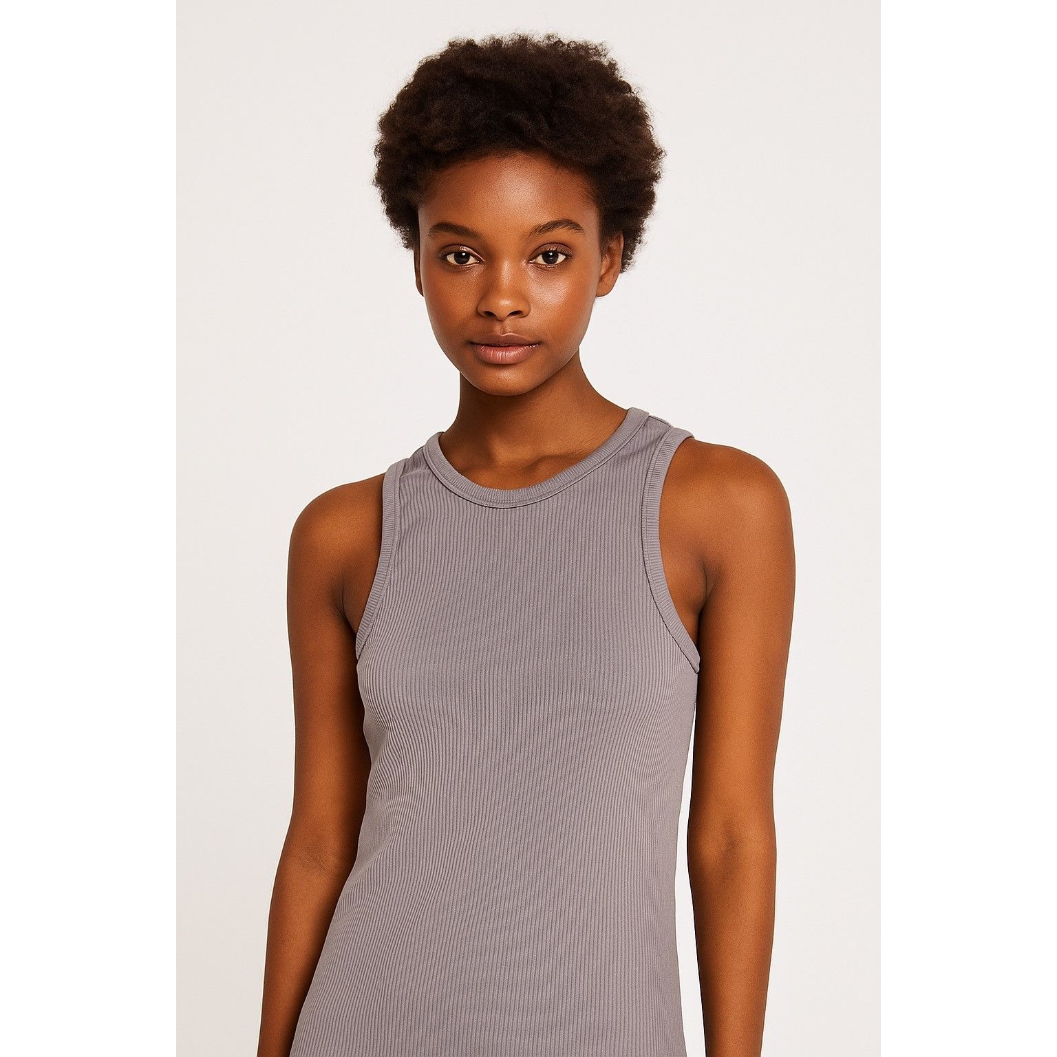 Other NWOT Olivia Jordan Ribbed Tan Tank Top Size M/L Size M / US 6-8 / IT 42-44 - 1 Thumbnail