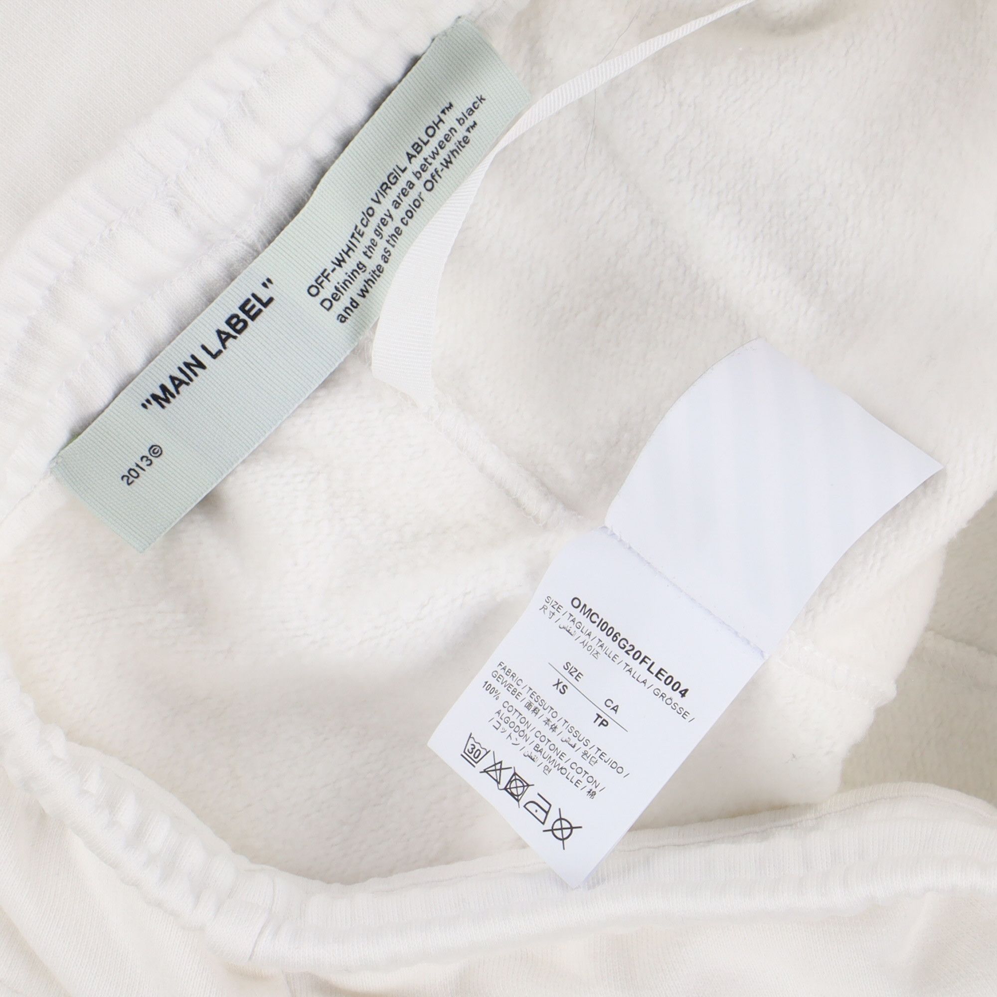 Off-White White Tape Arrows Sweatshorts Size US 28 / EU 44 - 6 Thumbnail