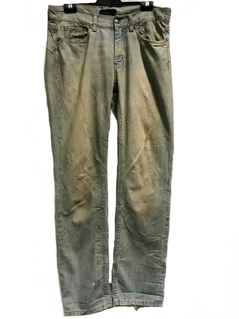 Acne Studios Acne Jeans Rusty Mud Distressed Denim Pants Size 31" - 1 Thumbnail