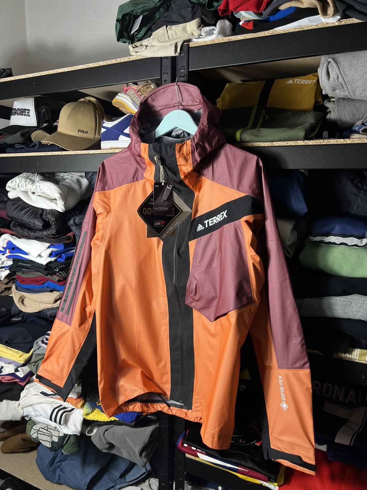 Adidas 🧥 Adidas Terrex Gore-Tex Alpine Windbreaker Gorpcore Size M Size US M / EU 48-50 / 2 - 7 Thumbnail