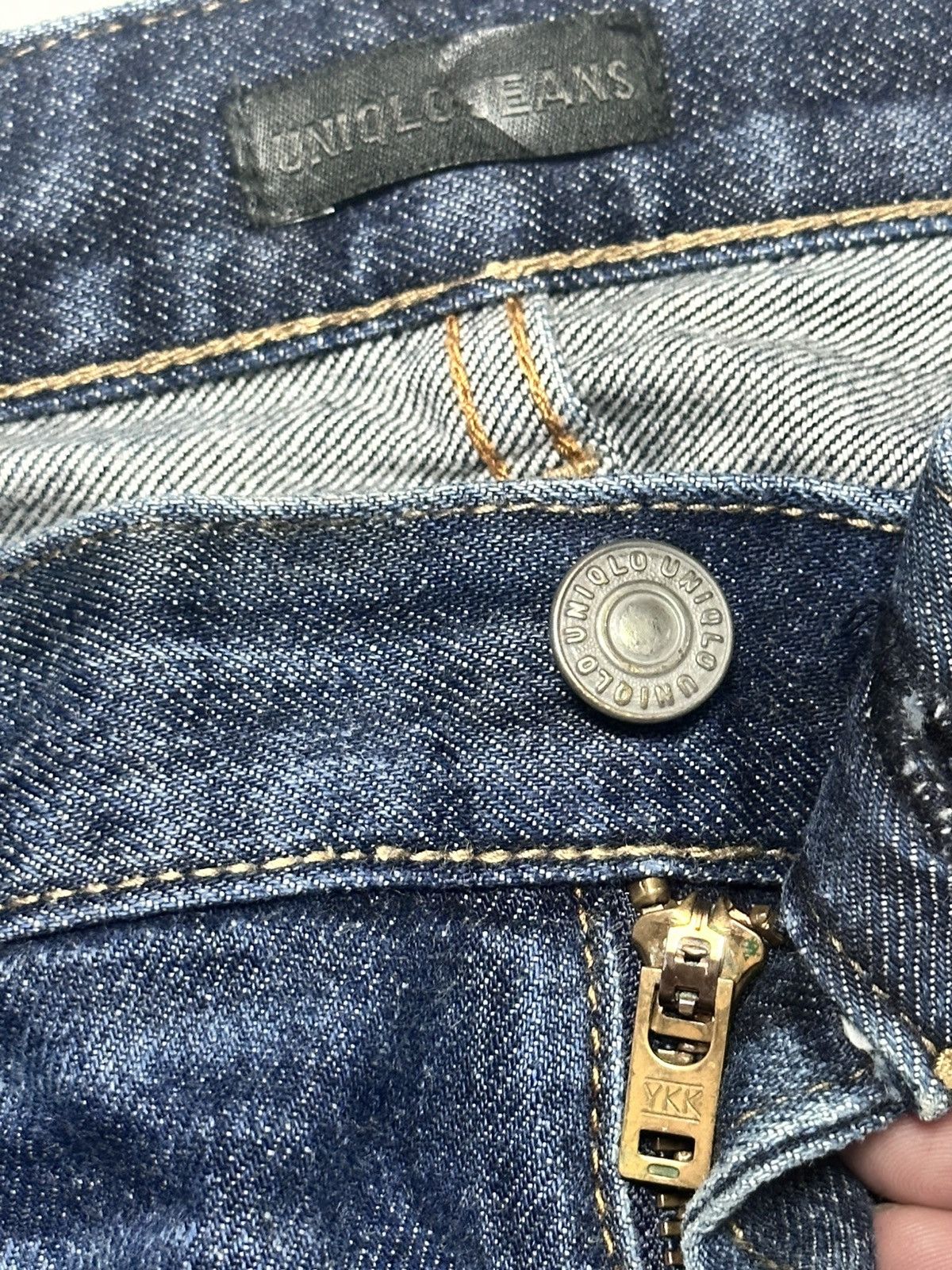 Uniqlo UNIQLO Selvedge Vintage Denim Kaihara Jeans Straight Leg Size US 37 - 11 Thumbnail