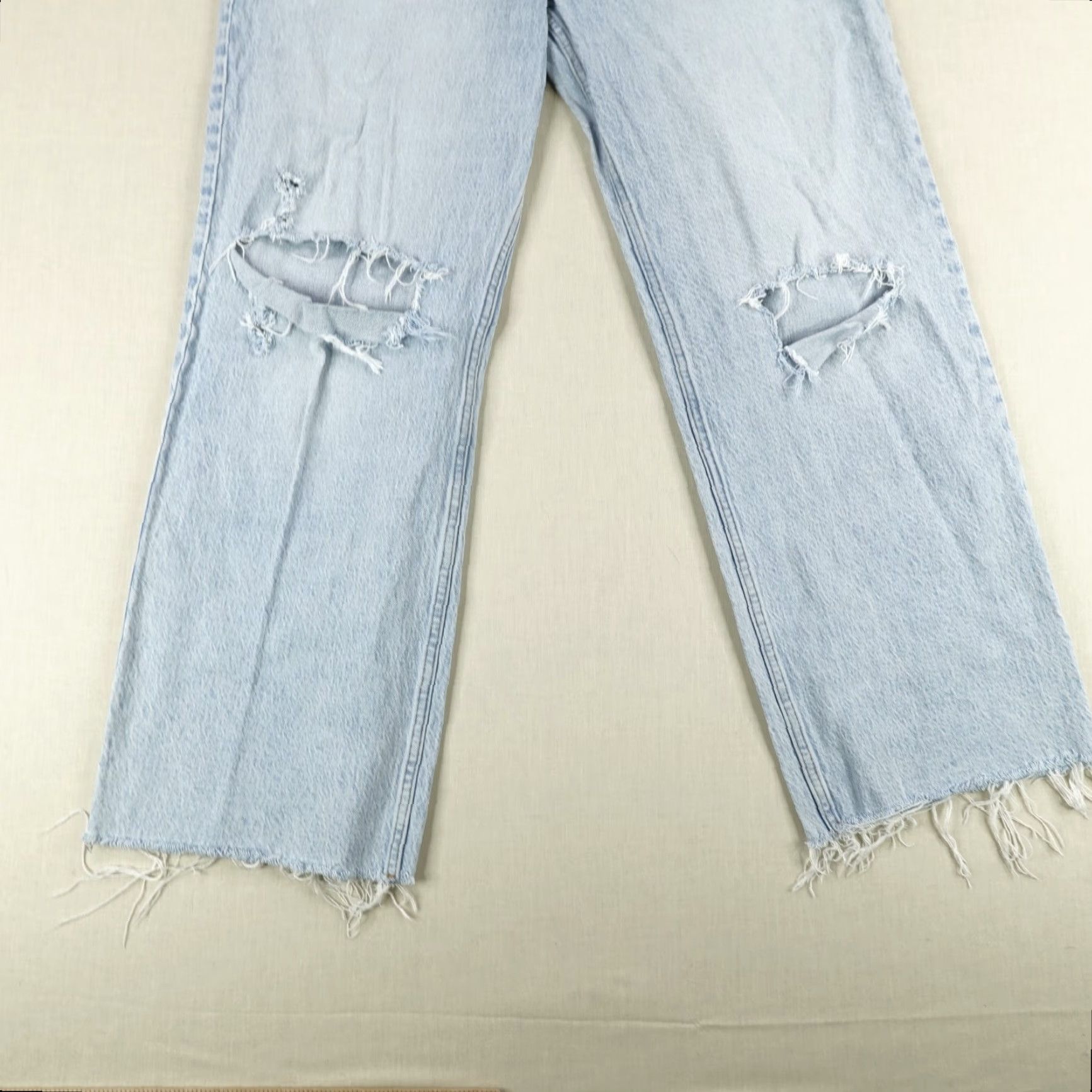 Abercrombie & Fitch VINTAGE Abercrombie & Fitch Jeans Women 12 Relaxed Fit High Rise Baggy 90s Blue Denim Size 30" / US 8 / IT 44 - 3 Thumbnail