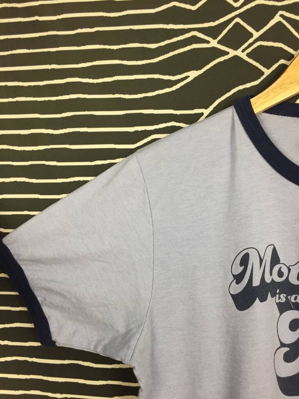 Vintage Her Little Wolves Motherhood Is A Trip Ringer Tee Size US L / EU 52-54 / 3 - 5 Thumbnail