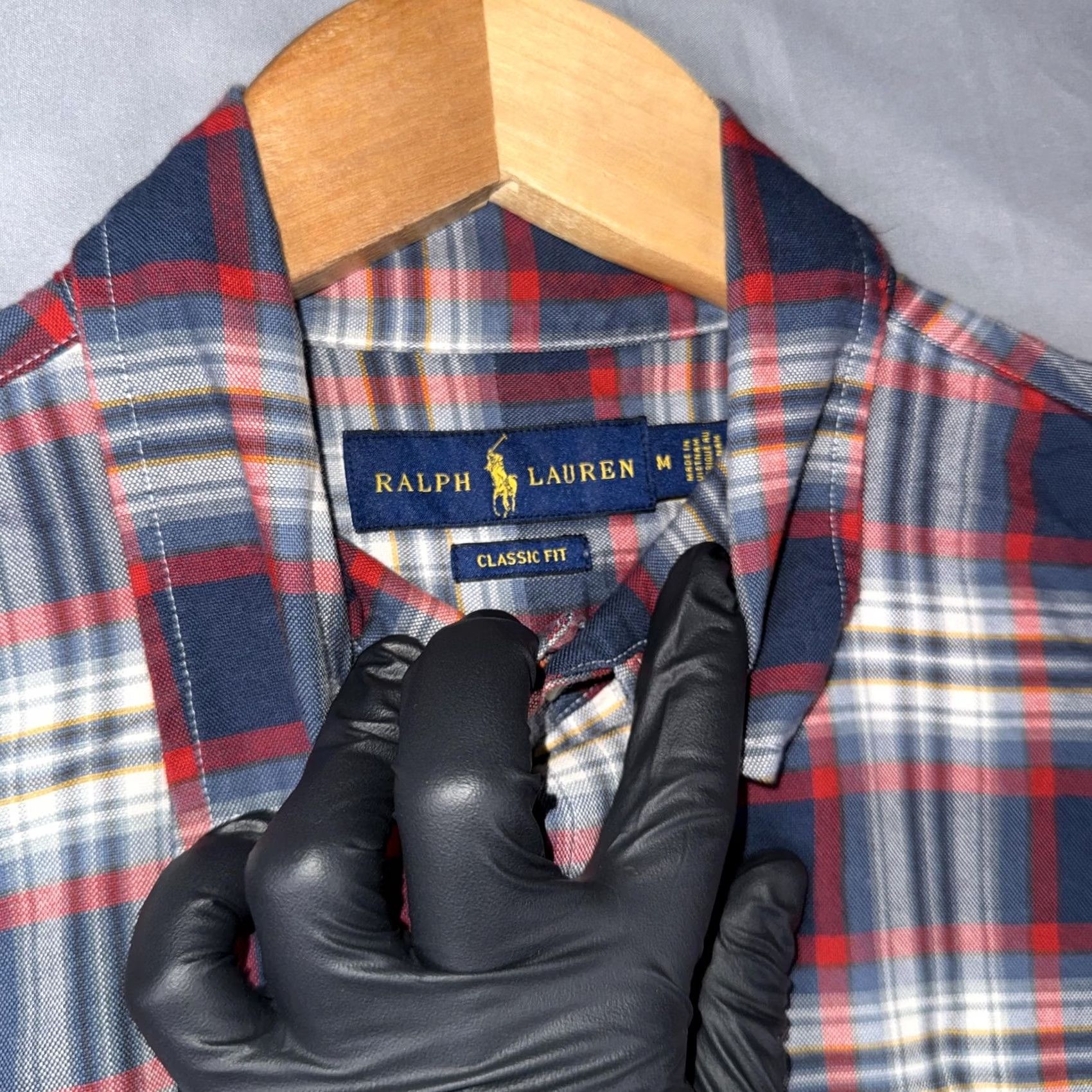 Ralph Lauren Ralph Lauren Shirt Mens M Blue Plaid Cotton Button Front Long Sleeve Casual Size US M / EU 48-50 / 2 - 3 Thumbnail