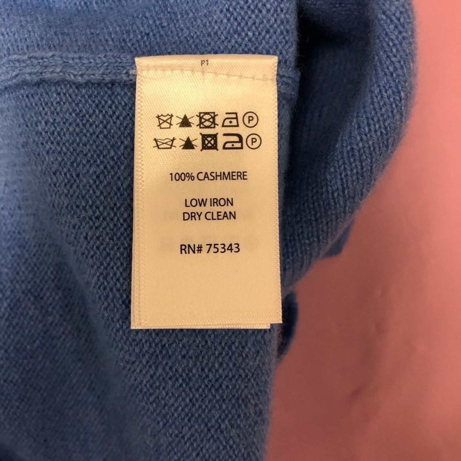 Jones New York Short Sleeve 2-ply Cashmere Sweater from Jones New York Size M / US 6-8 / IT 42-44 - 5 Thumbnail