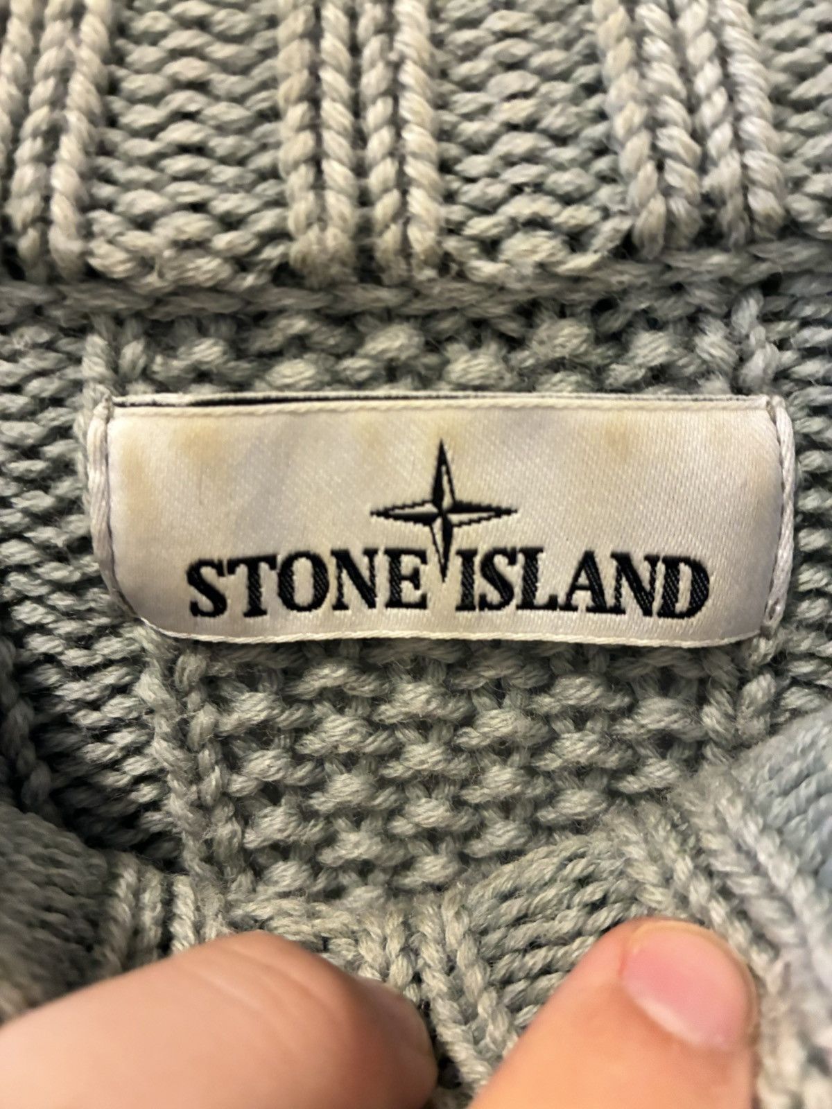 Stone Island Stone Island Knitwear 100% Pure Wool ’DUST' Treatment 100% Size US M / EU 48-50 / 2 - 4 Thumbnail
