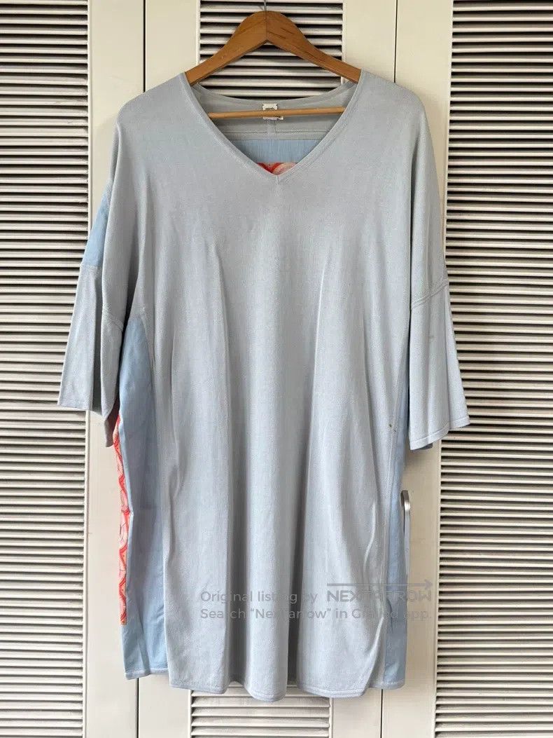 Hermes Hermes V-neck dress Size XXS / US 00 / IT 34 - 2 Thumbnail