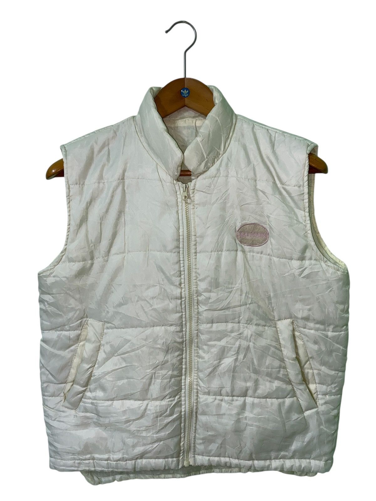 Balmain × Vintage Balmain Puffer Vests Jacket Size US L / EU 52-54 / 3 - 1 Thumbnail