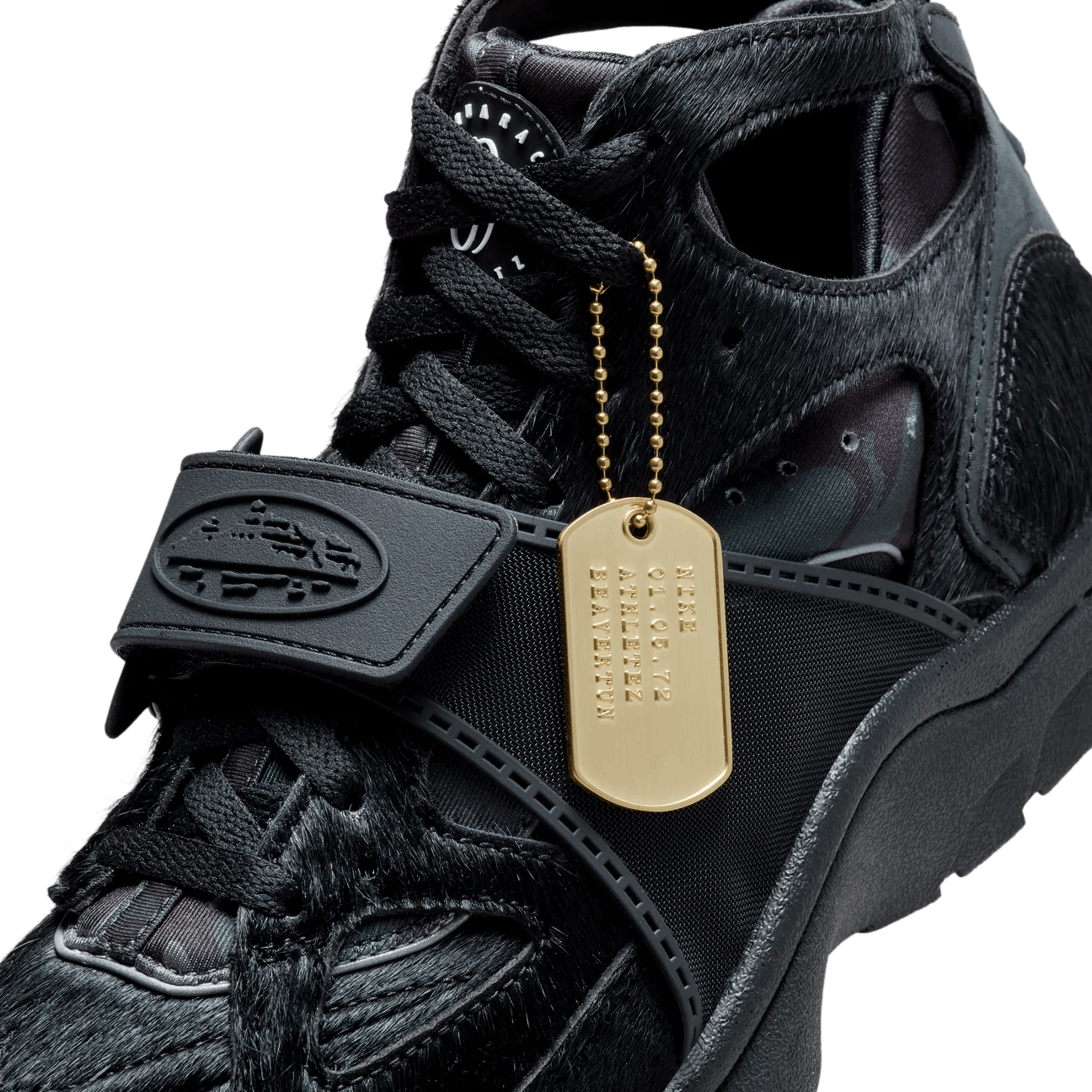Corteiz × Nike Corteiz Nike Air Trainer Huarache Onyx Black US12 UK11 EU46 Size US 12 / EU 45 - 24 Thumbnail