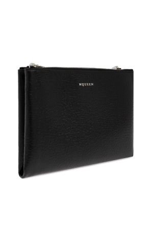 Alexander McQueen o1s22i1n1024 Size: OS / Cross-Bar Pouch in Black Size ONE SIZE - 3 Thumbnail