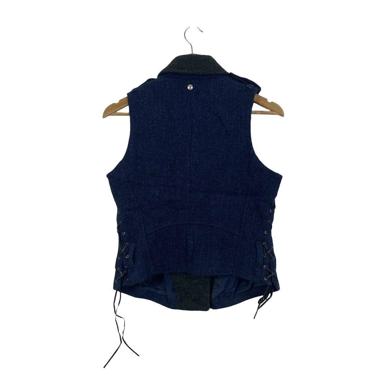 Diesel DIESEL DRESS and Impress Sleeveless Biker Jacket Lace-Up Size S / US 4 / IT 40 - 8 Thumbnail