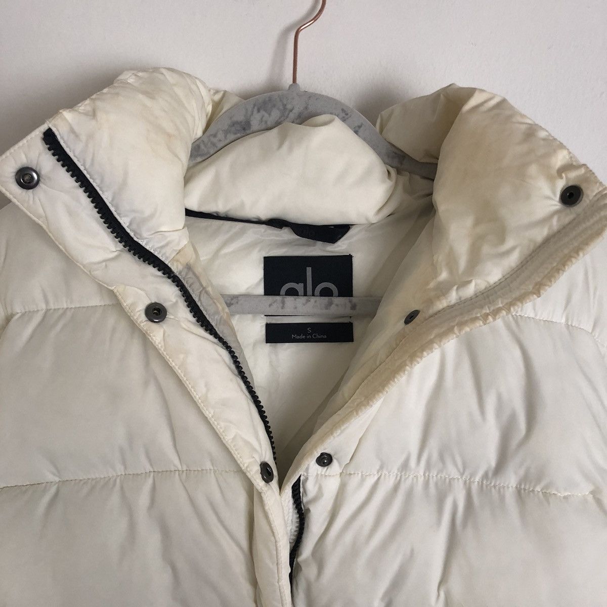Alo Yoga Alo Yoga Aspen Love Puffer Jacket Ivory S Size S / US 4 / IT 40 - 6 Thumbnail