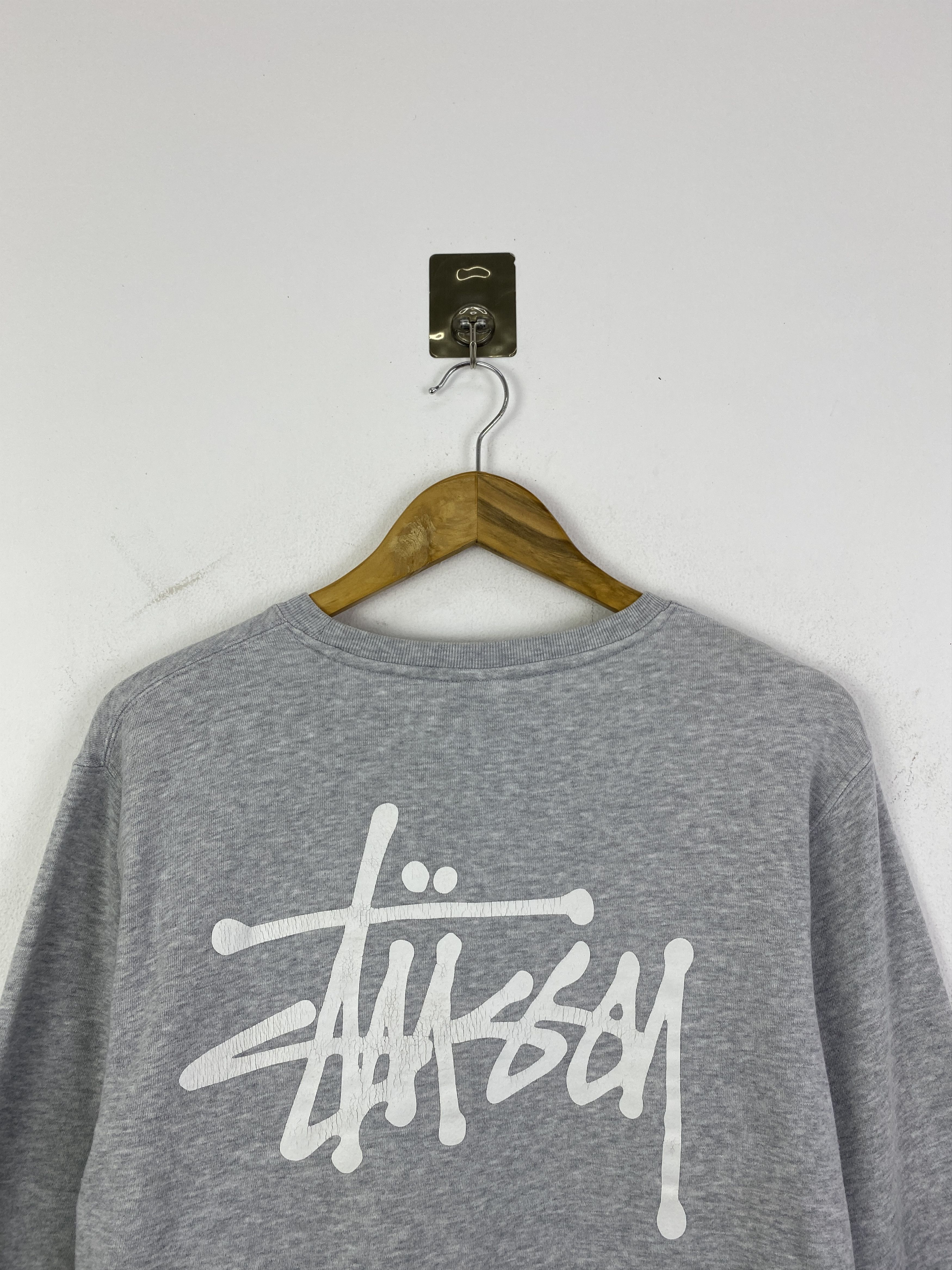 Stussy Vintage Stussy Backhit Pullover Crewneck Sweatshirt SH0167 Size US M / EU 48-50 / 2 - 2 Thumbnail