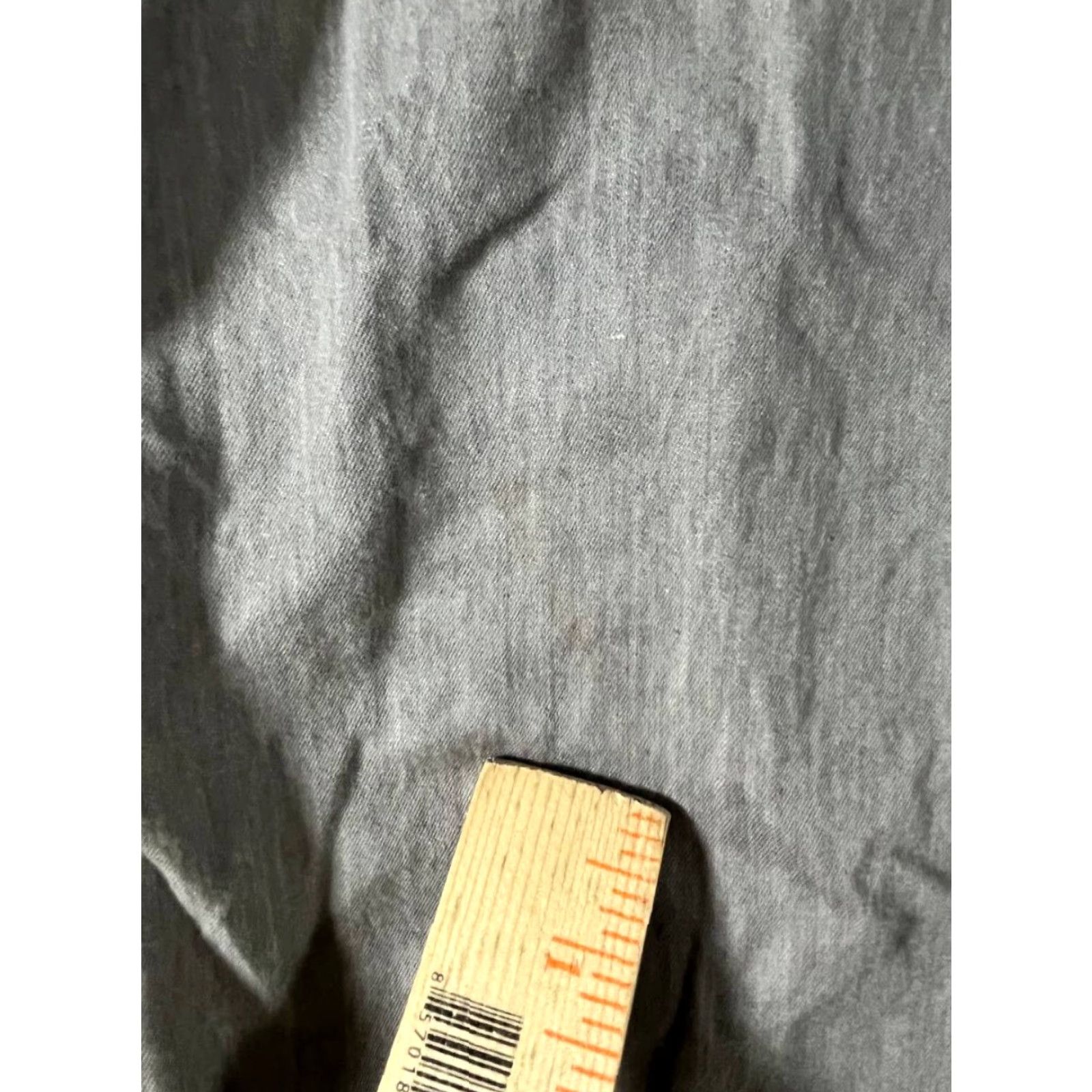 Everlane Everlane Shirt Dress Gray Women's Size S Button Up 100% Cotton/Viscose Pockets Utility Midi Dress Short Sleeve Collared Button Vintage: No Size S / US 4 / IT 40 - 6 Thumbnail