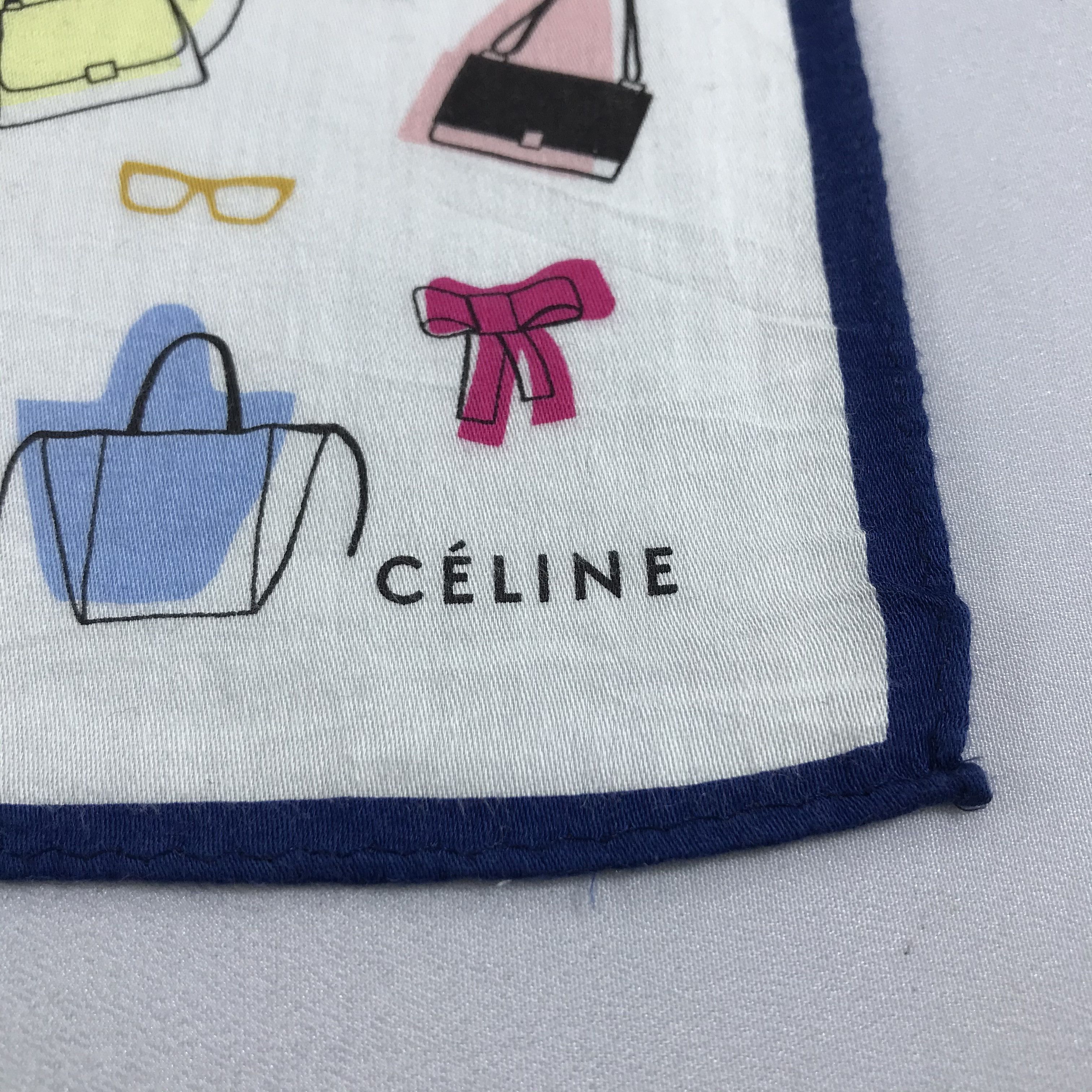 Celine Celine Handkerchief Neckerchief Bandana H786 Size ONE SIZE - 3 Thumbnail