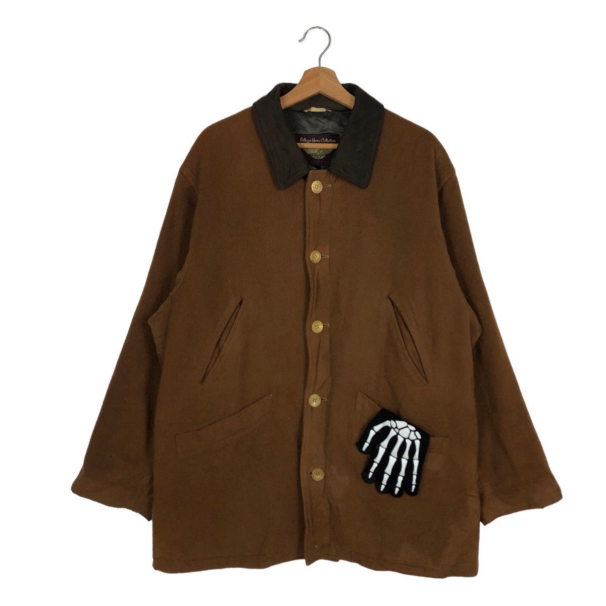 Japanese Brand VINTAGE CHORE WOOL JACKET NELLA MODA JAPAN MADE Size US M / EU 48-50 / 2 - 1 Thumbnail