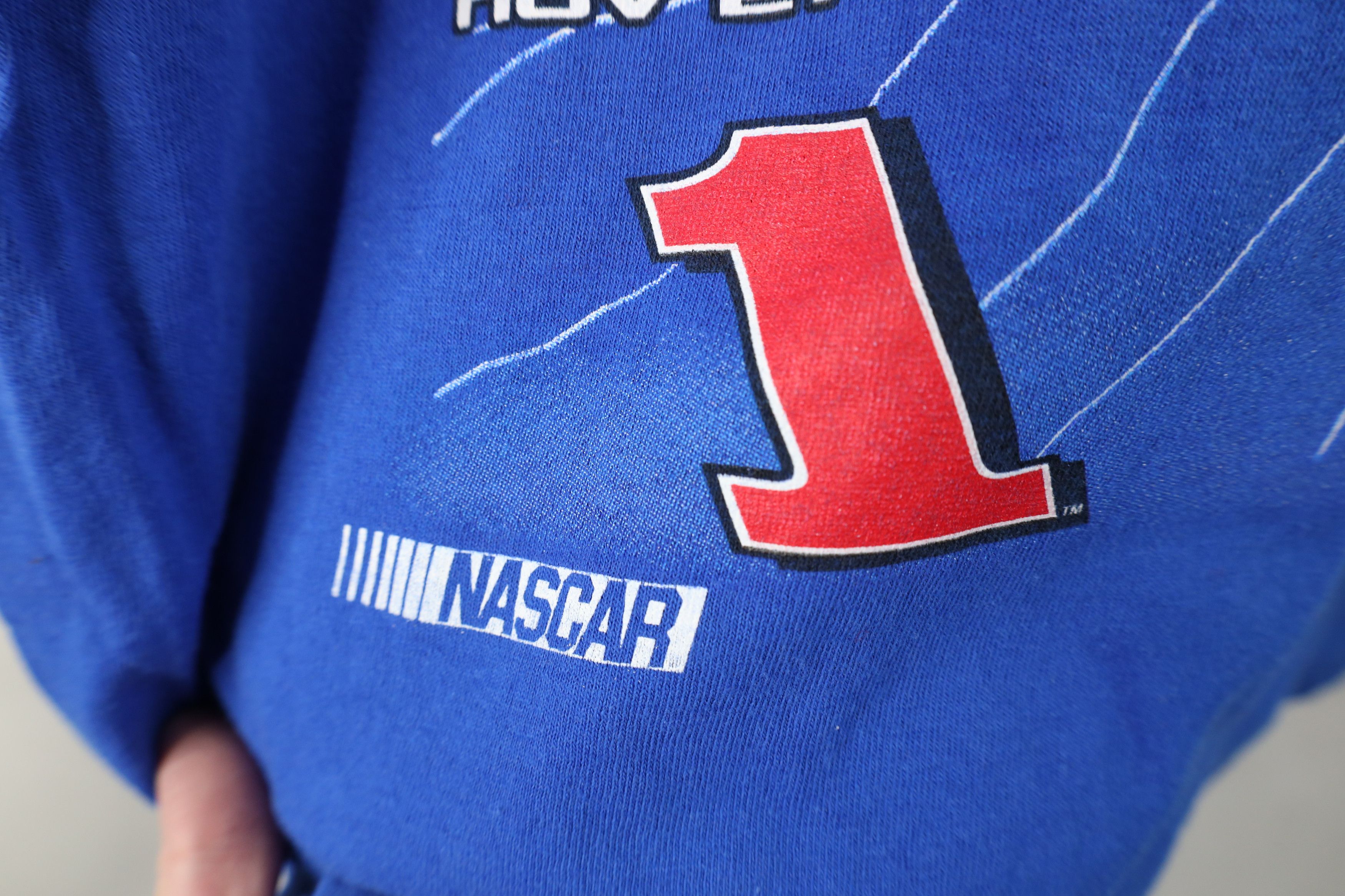 Vintage Vintage Y2K 2004 NASCAR Racing Short Sleeve T-Shirt Blue Size US XL / EU 56 / 4 - 11 Thumbnail