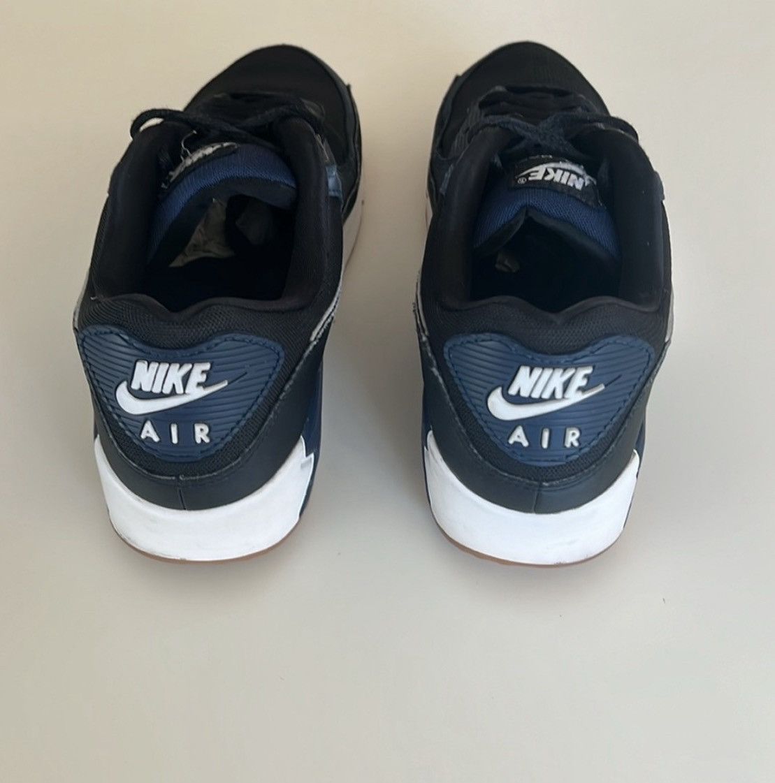 Nike nike air max 90 midnight navy gum Size US 10.5 / EU 43-44 - 4 Thumbnail