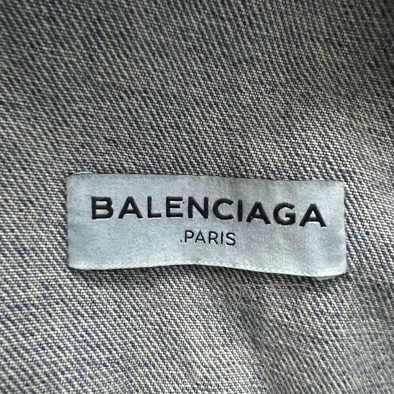 Balenciaga Balenciaga Blue Denim Jacket Size 36. Size US XS / EU 42 / 0 - 4 Thumbnail