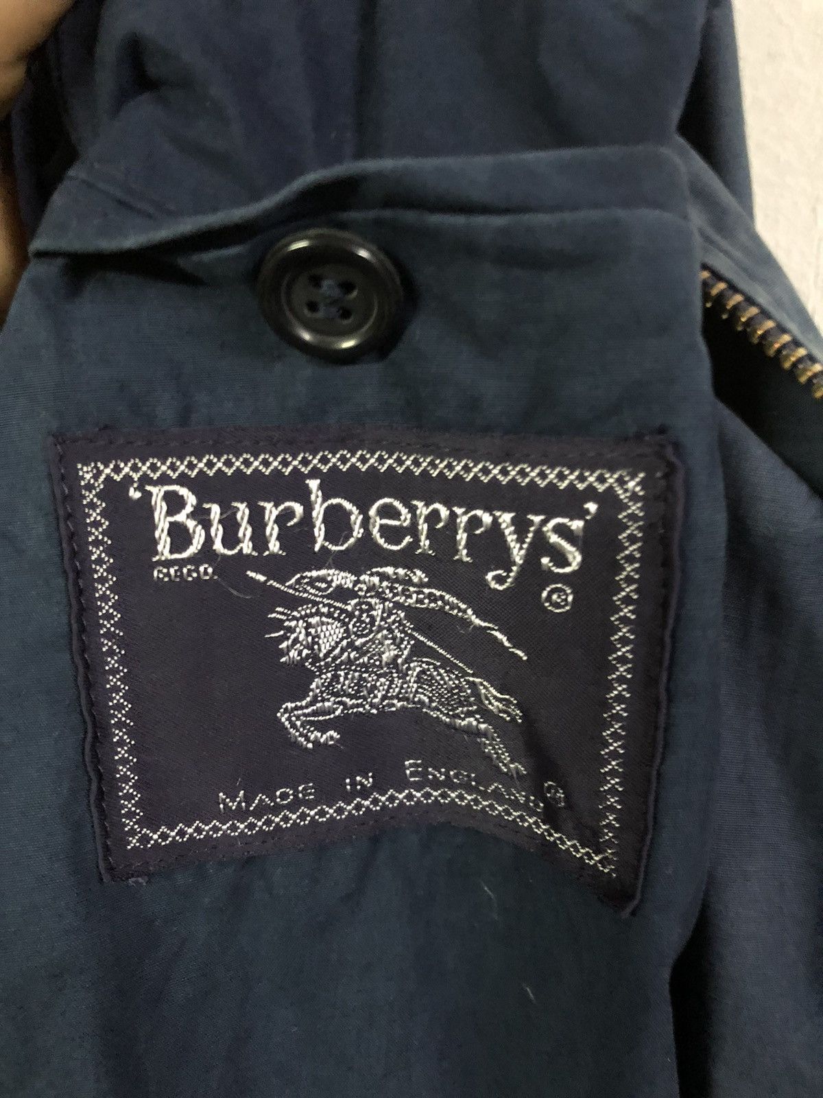 Burberry Vintage 80’s Burberrys Light Jacket Nova Check Zipper Size US L / EU 52-54 / 3 - 10 Thumbnail