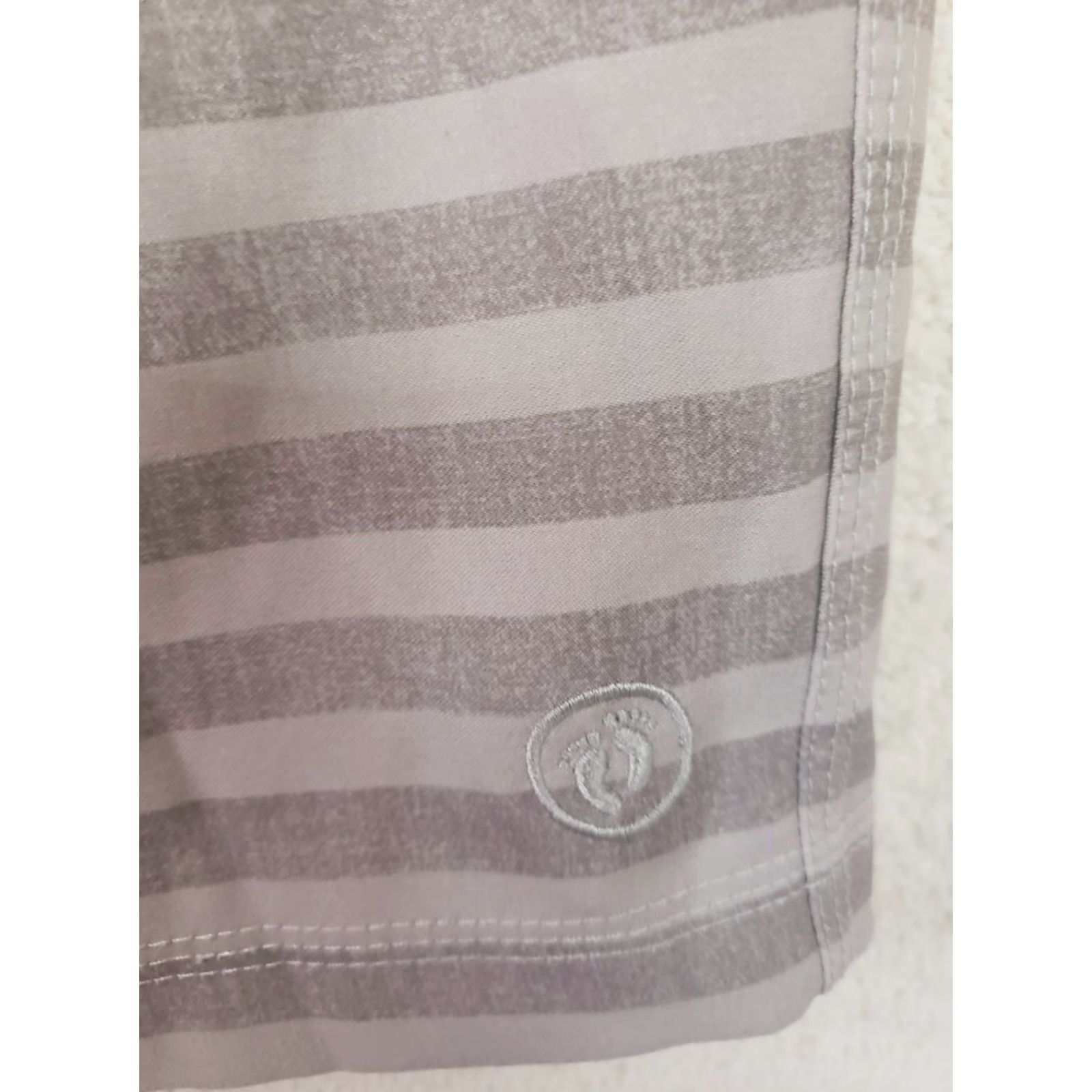 Hang Ten Hang Ten Board Shorts Mens Size 30 Beige Striped Chino Size US 30 / EU 46 - 7 Thumbnail