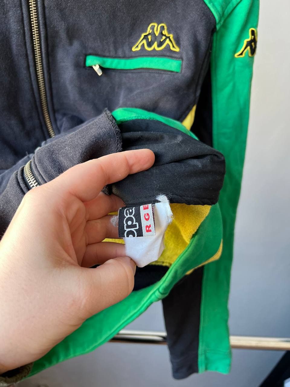 Kappa 2012/15 JAMAICA TEAM THIRD TRAVEL SOCCER FOOTBALL JACKET XL Size US XL / EU 56 / 4 - 13 Thumbnail