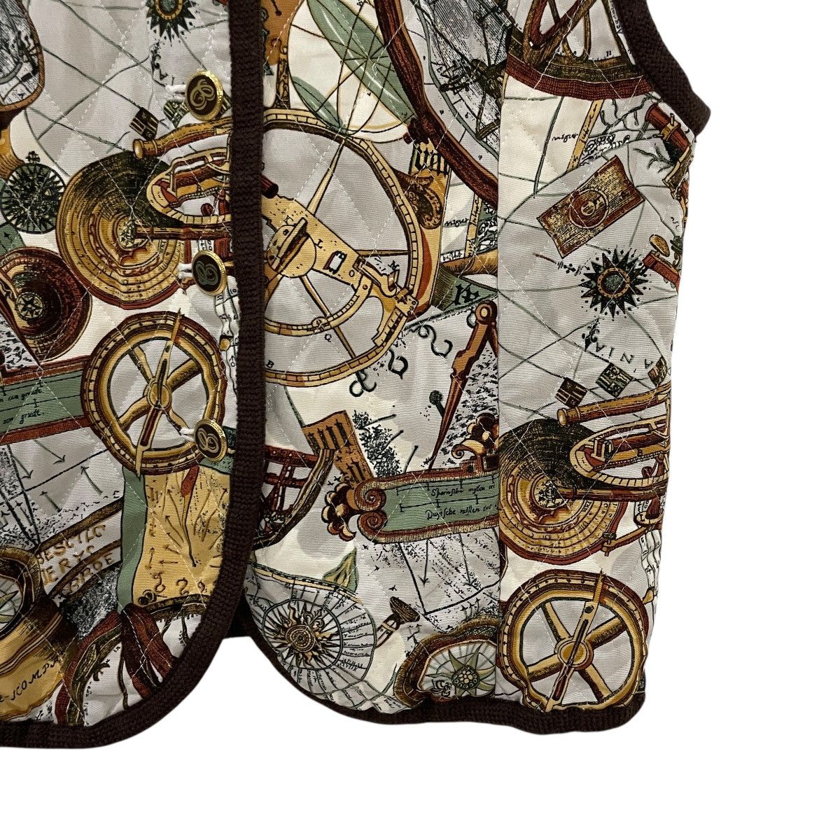 Japanese Brand Vintage Toshima Art Fullprint Vest Size M / US 6-8 / IT 42-44 - 3 Thumbnail