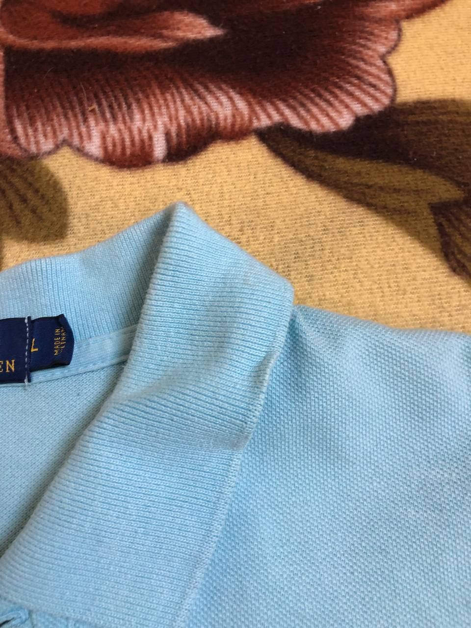Polo Ralph Lauren Polo Ralph Lauren Men's Polo Shirt Blue Short Sleeve Size US L / EU 52-54 / 3 - 12 Thumbnail