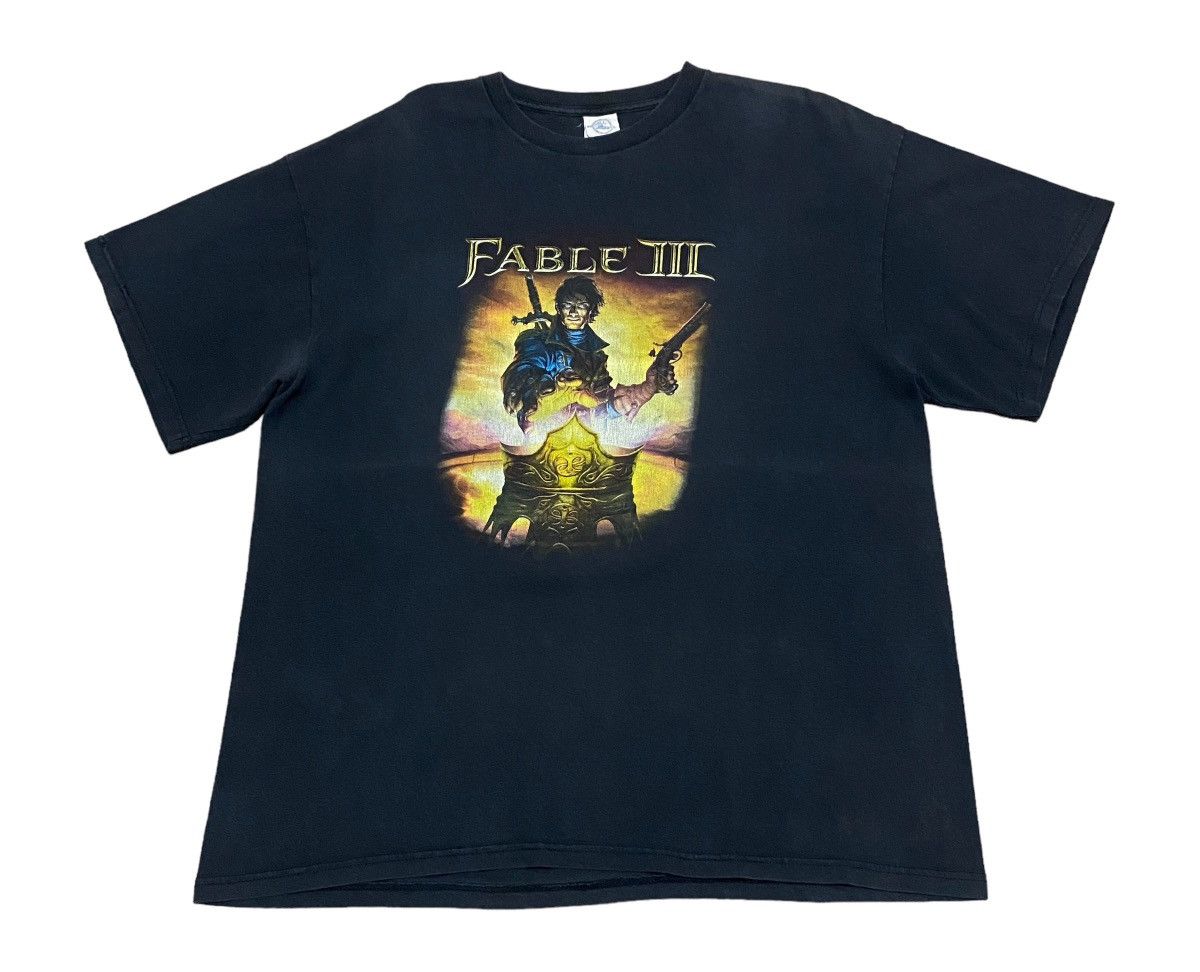 Vintage Very Rare Design Vintage Video Game Fable lll T-shirt 2000s Size US L / EU 52-54 / 3 - 1 Thumbnail